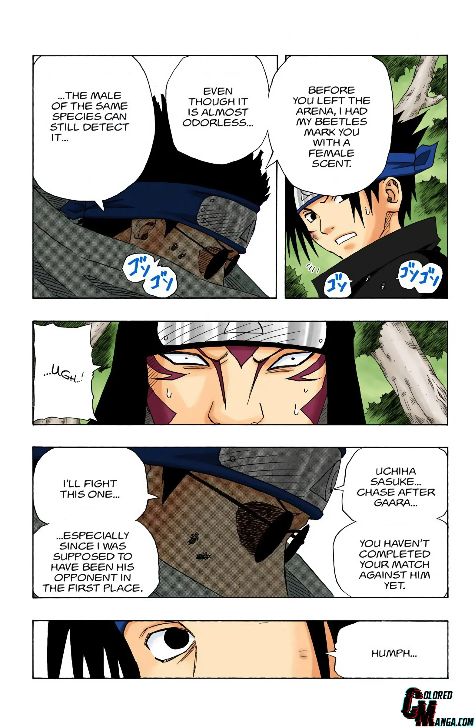 Naruto Colored Manga Online, chapter 124, page 19