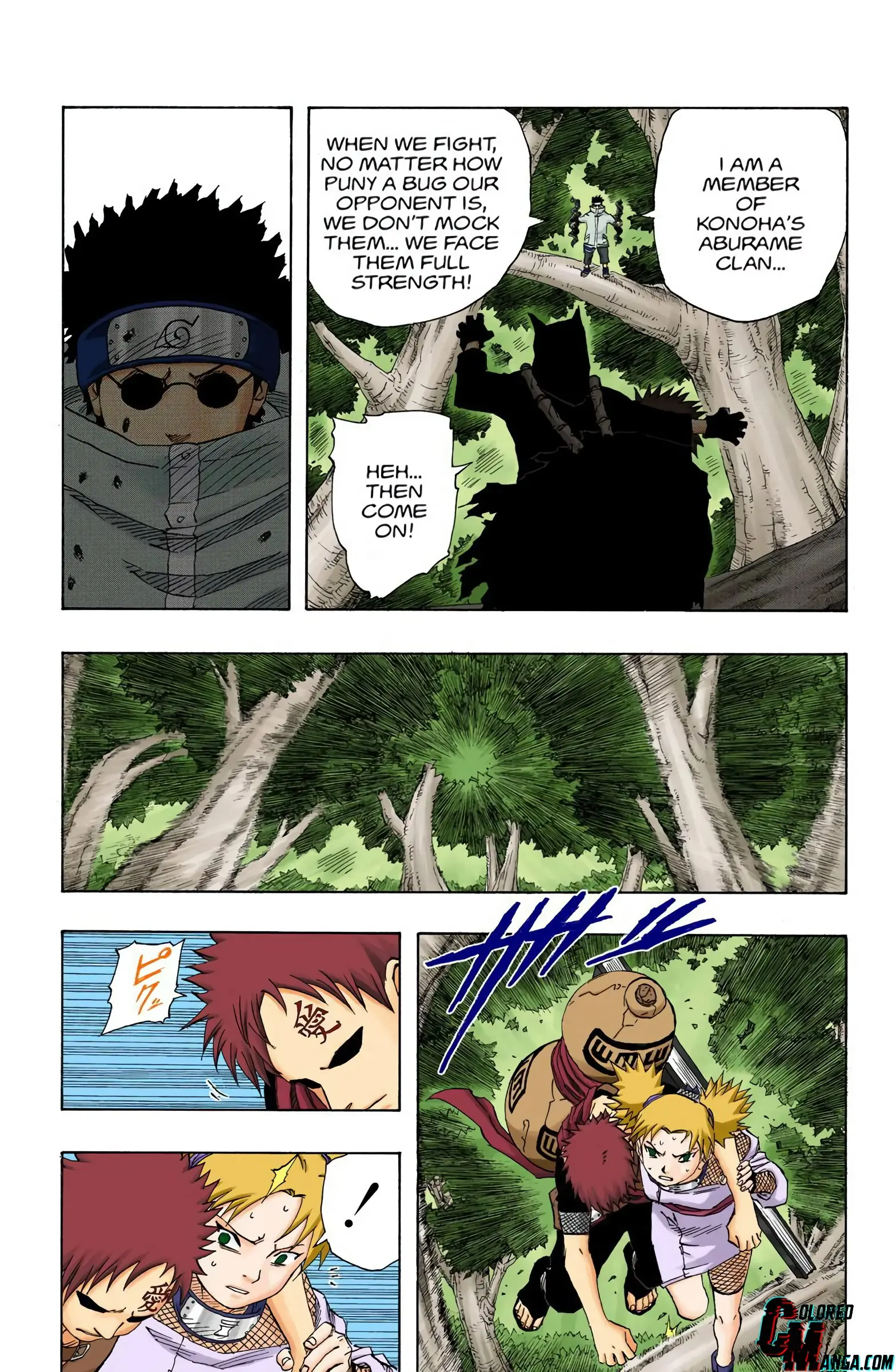 Naruto Colored Manga Online, chapter 125, page 9