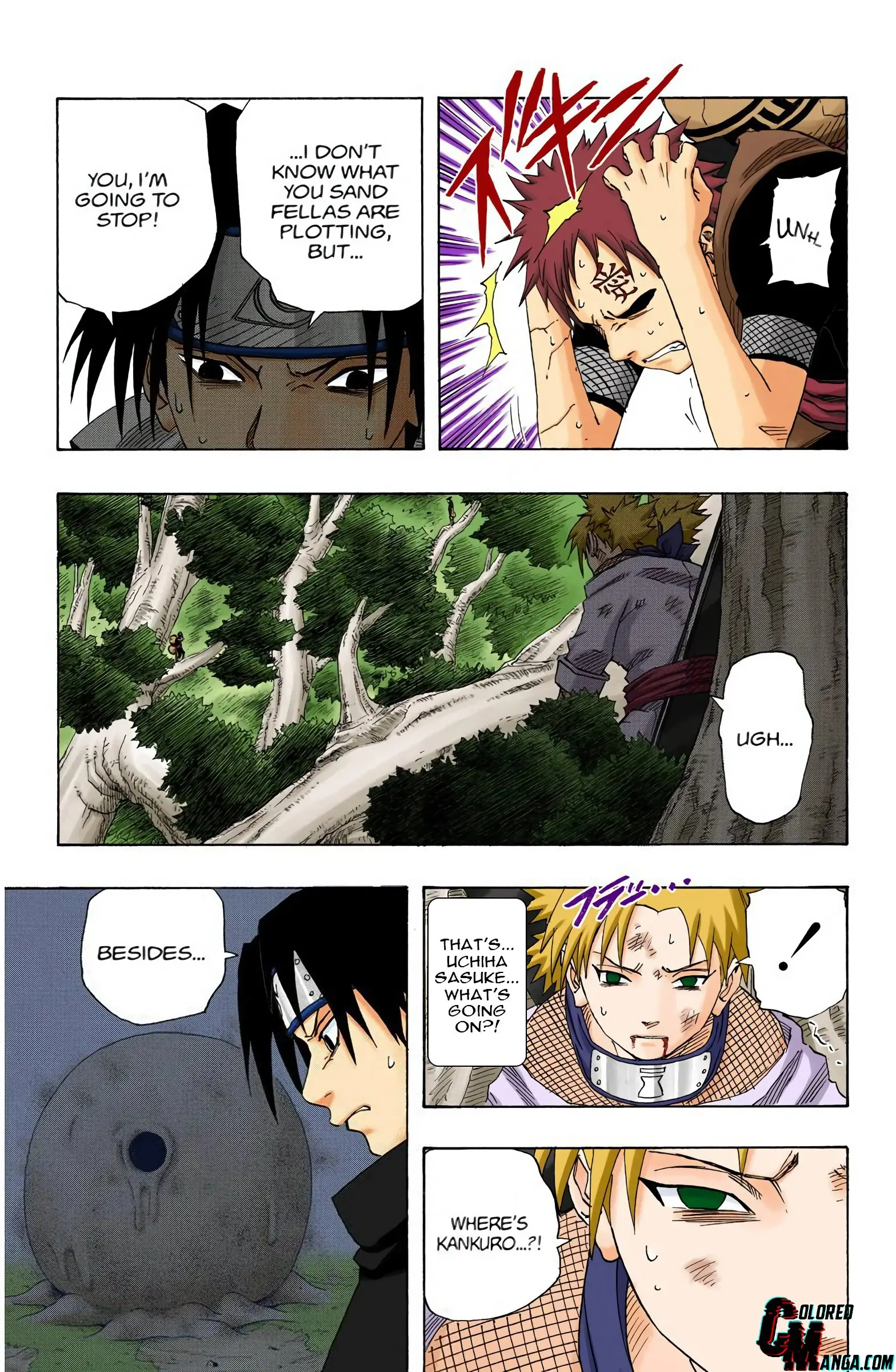 Naruto Colored Manga Online, chapter 125, page 13