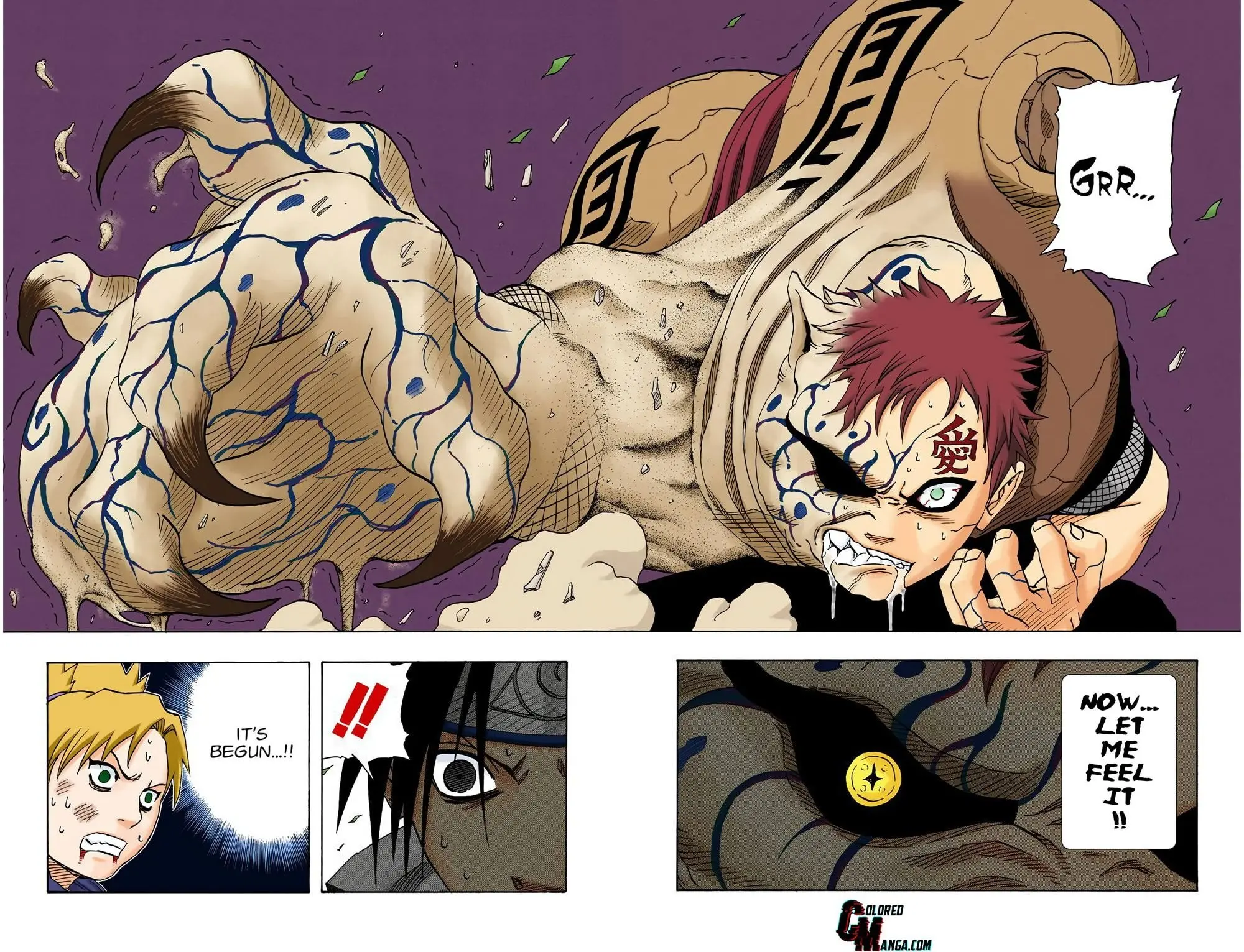 Naruto Colored Manga Online, chapter 125, page 18