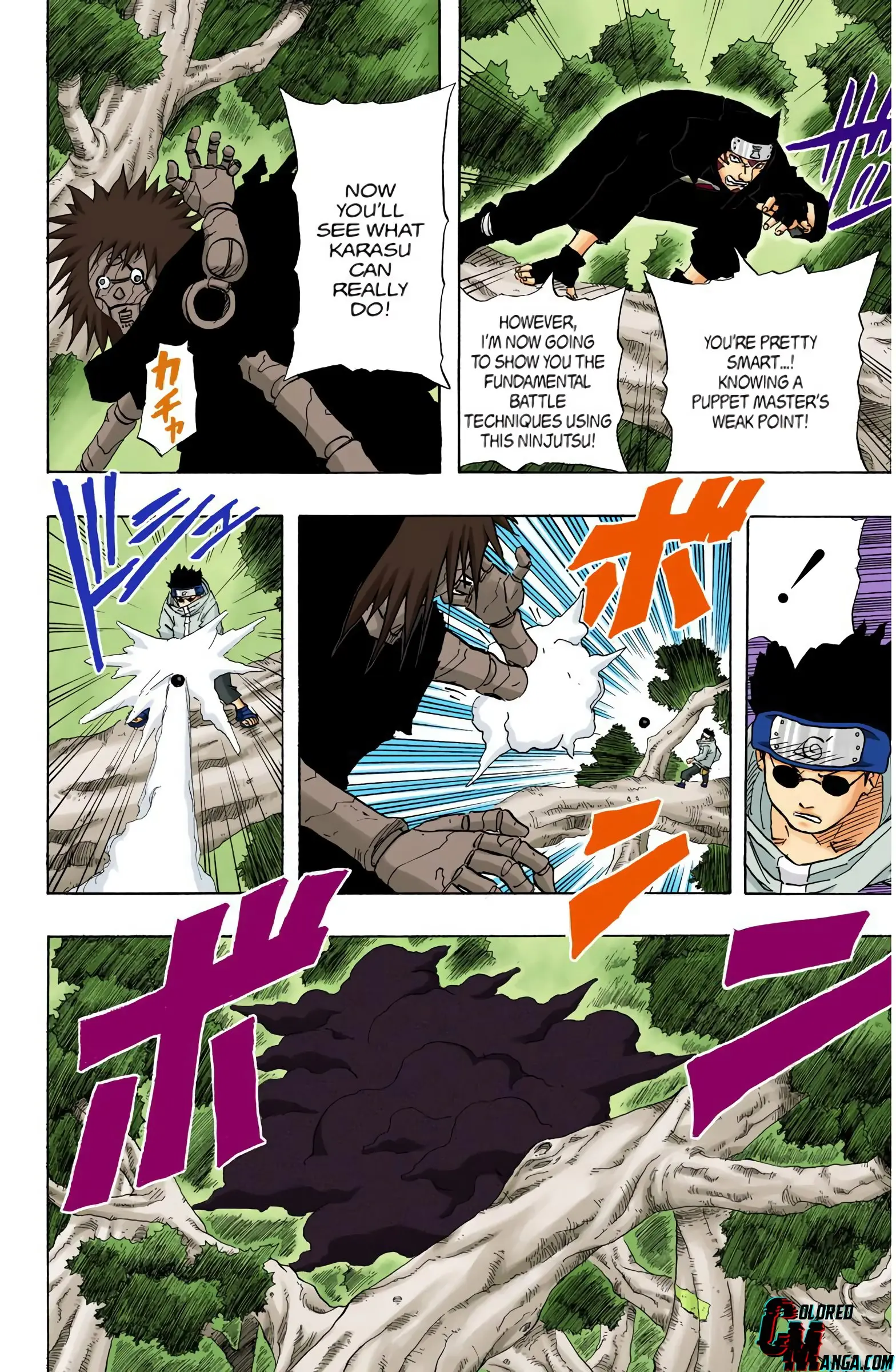 Naruto Colored Manga Online, chapter 126, page 6
