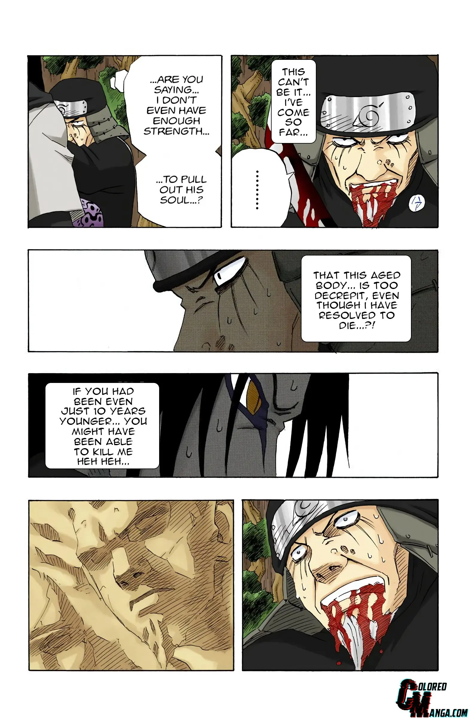 Naruto Colored Manga Online, chapter 126, page 10