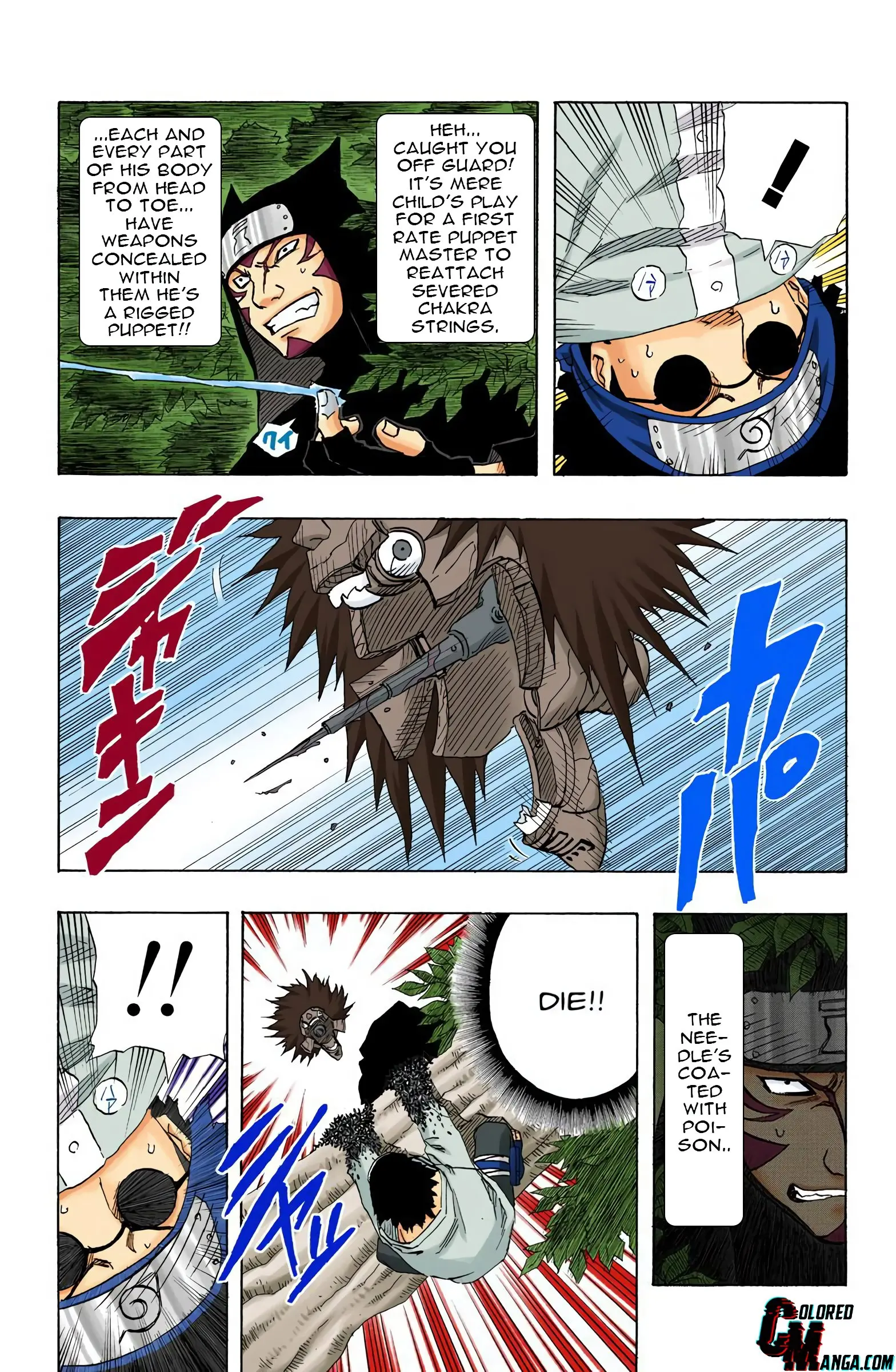Naruto Colored Manga Online, chapter 126, page 15