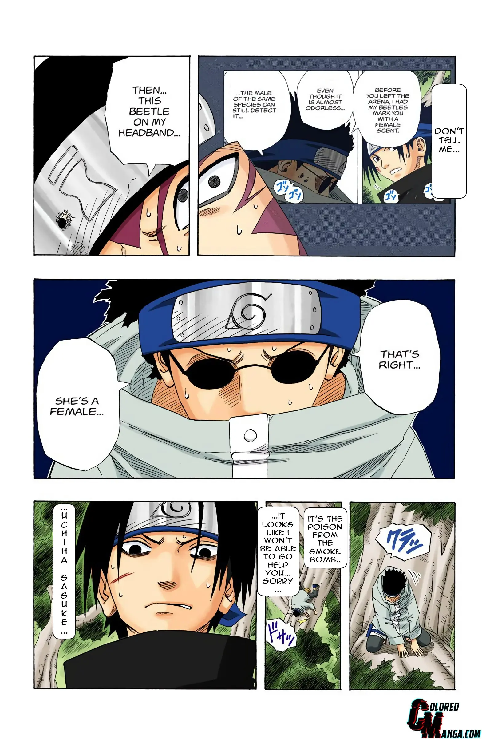 Naruto Colored Manga Online, chapter 126, page 19