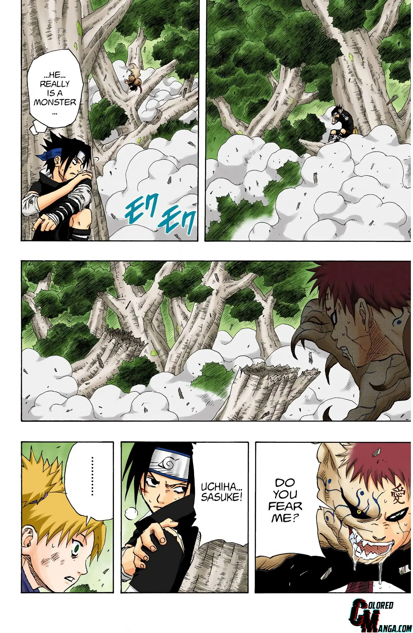 Naruto Colored Manga Online, chapter 127, page 8