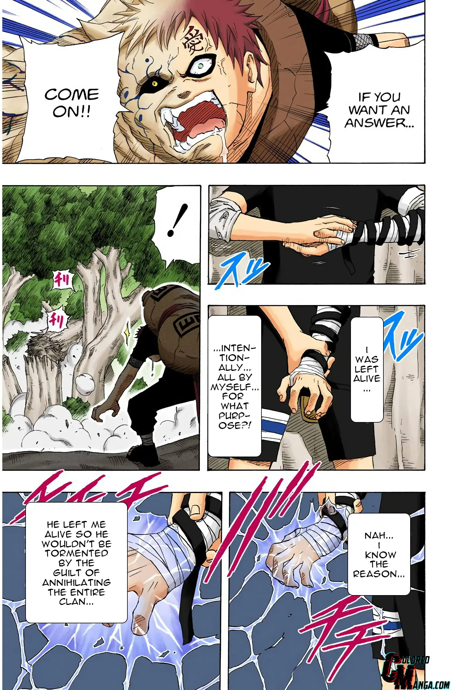 Naruto Colored Manga Online, chapter 127, page 13