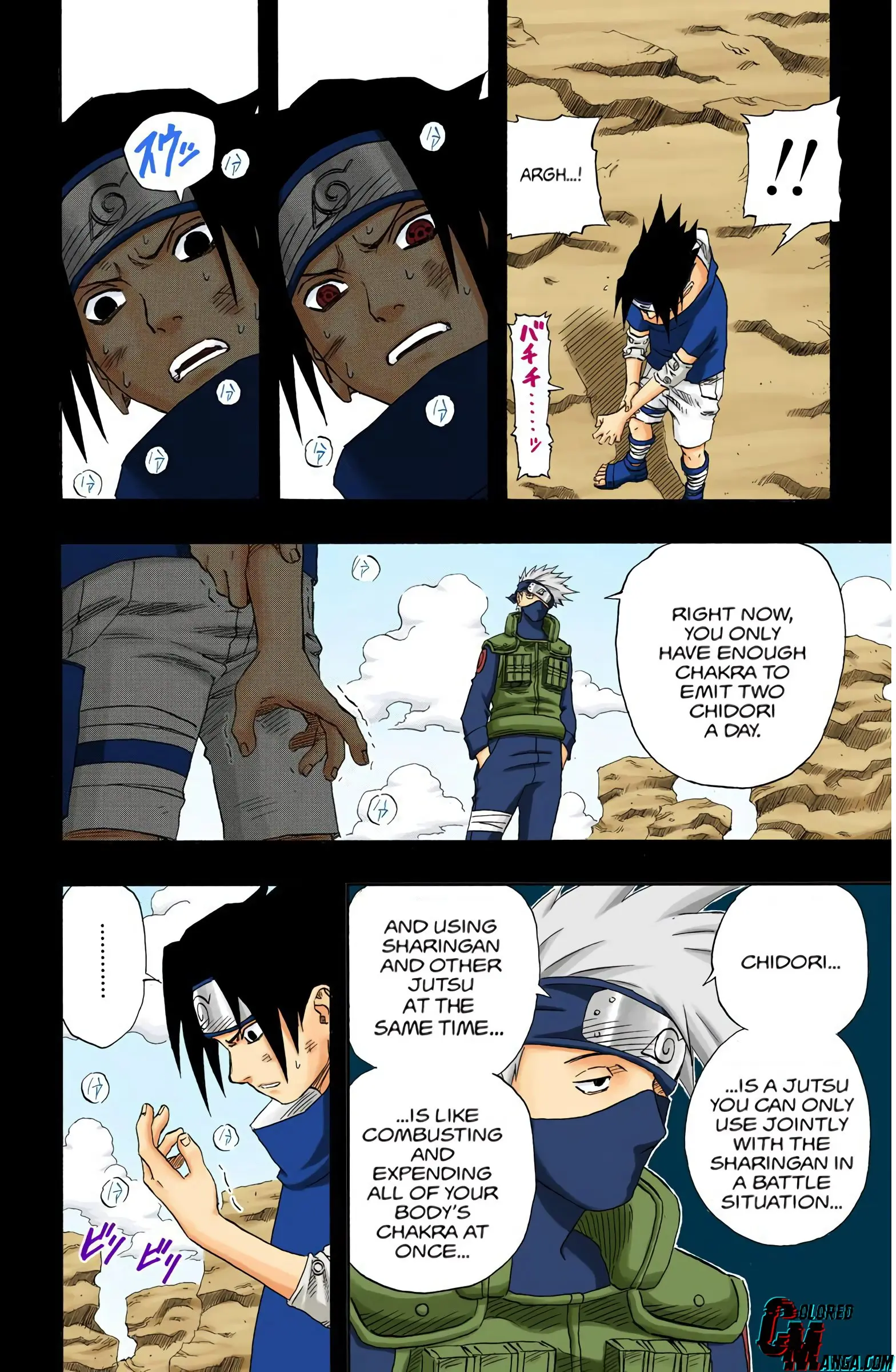 Naruto Colored Manga Online, chapter 128, page 7