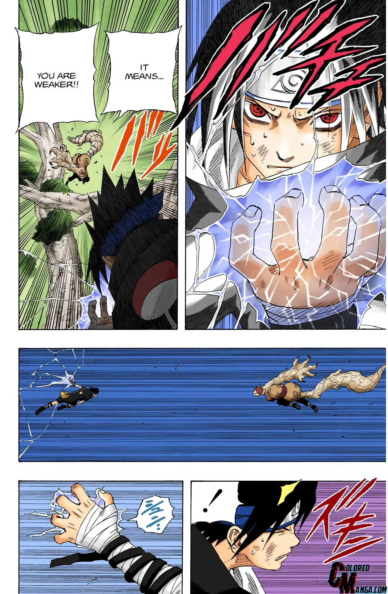 Naruto Colored Manga Online, chapter 128, page 10