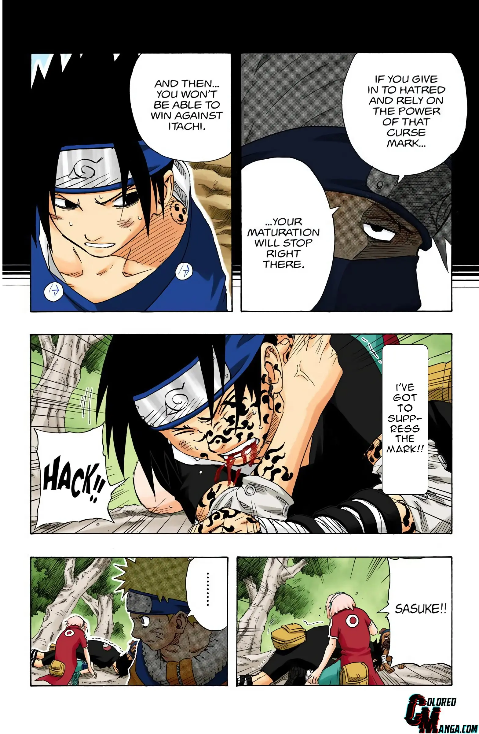 Naruto Colored Manga Online, chapter 129, page 5