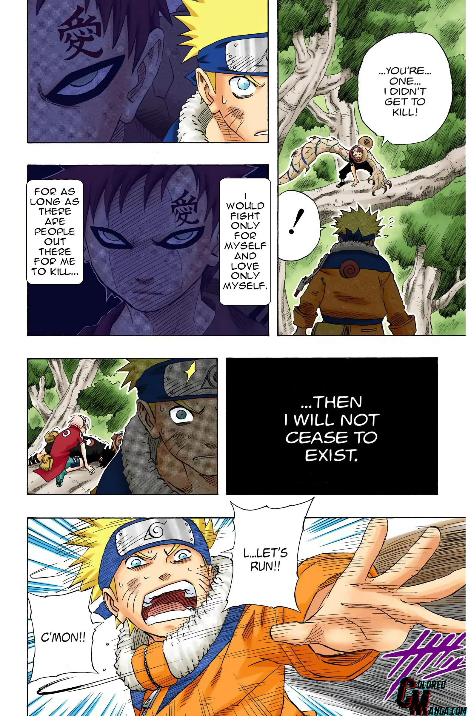 Naruto Colored Manga Online, chapter 129, page 6