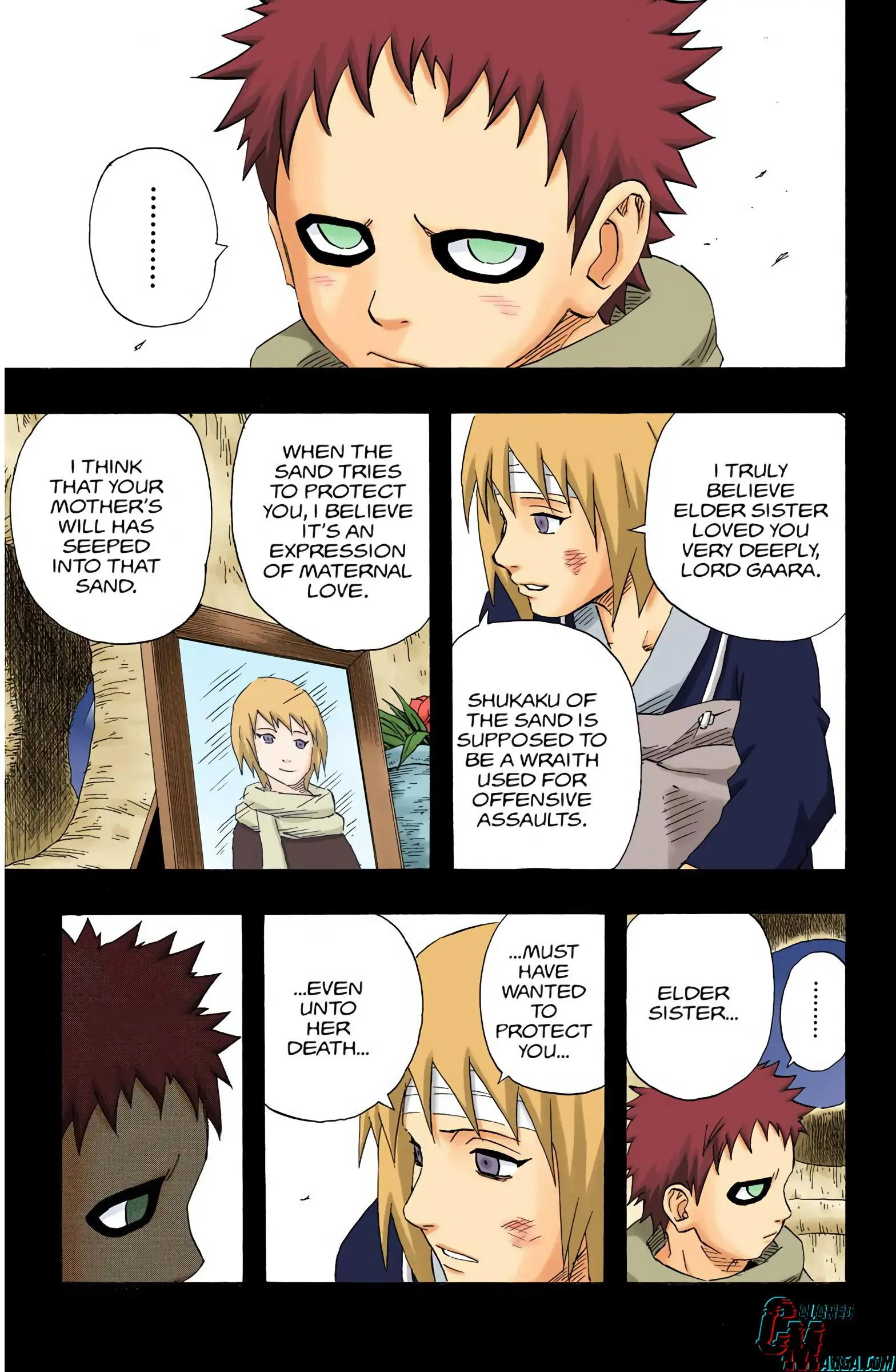 Naruto Colored Manga Online, chapter 130, page 9
