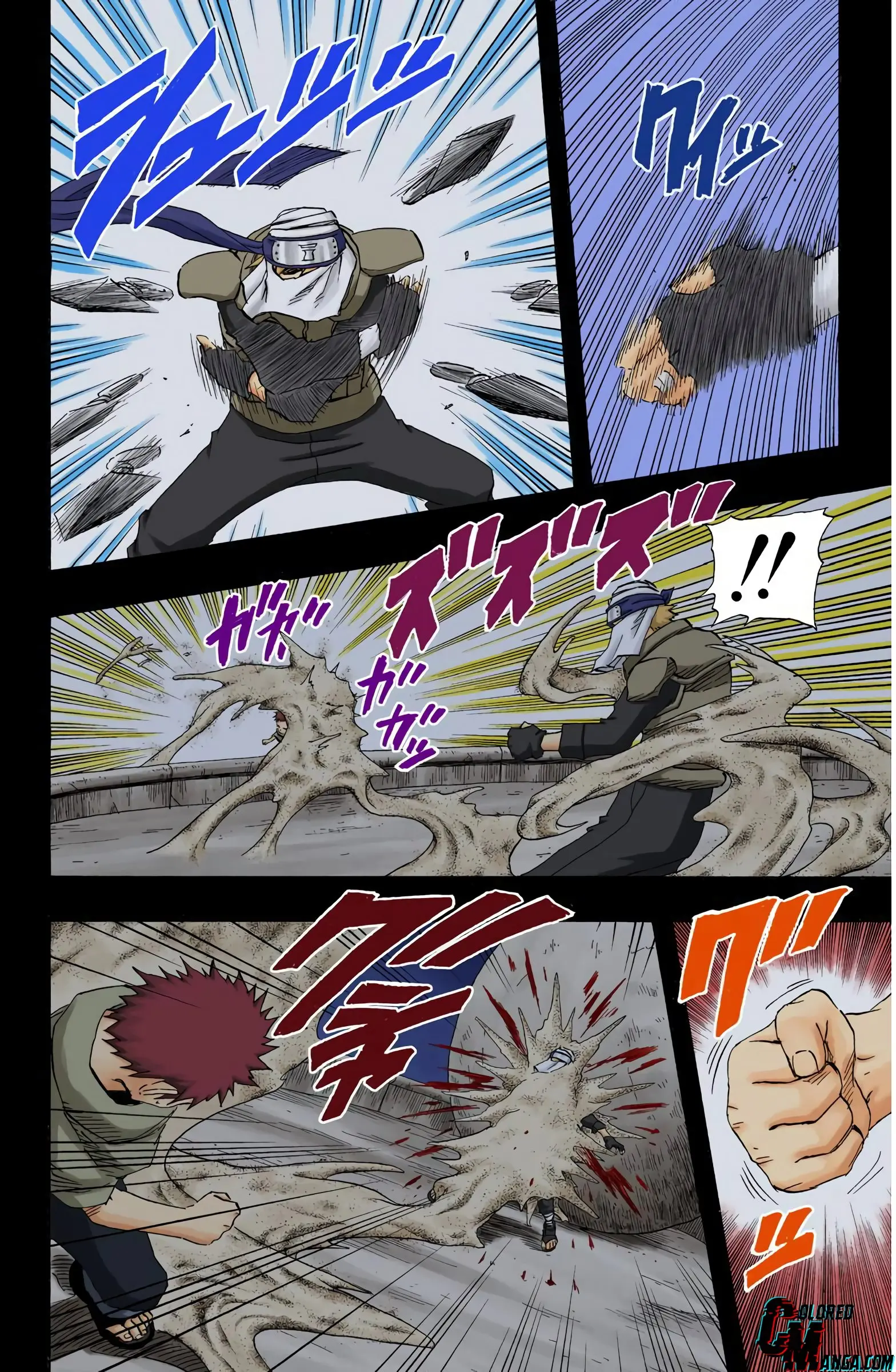 Naruto Colored Manga Online, chapter 130, page 16