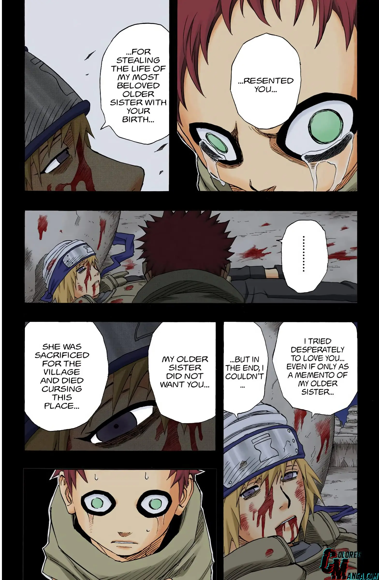 Naruto Colored Manga Online, chapter 131, page 7