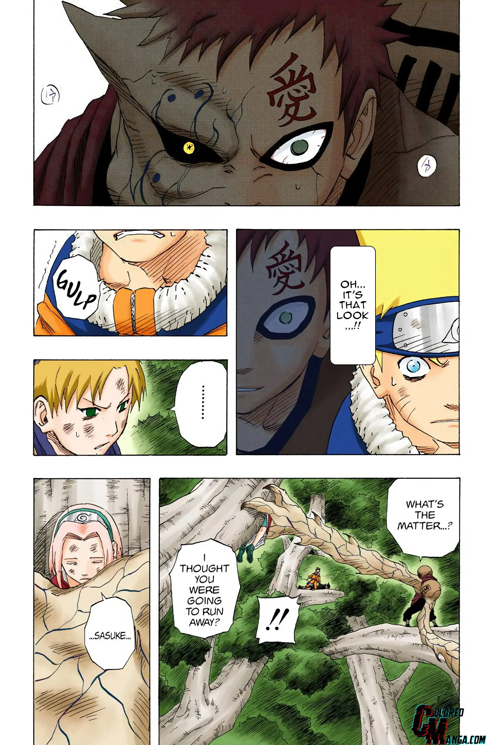 Naruto Colored Manga Online, chapter 131, page 13