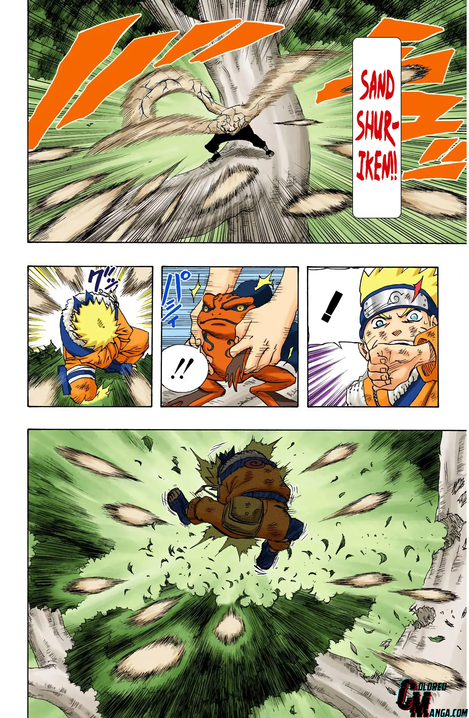 Naruto Colored Manga Online, chapter 132, page 4