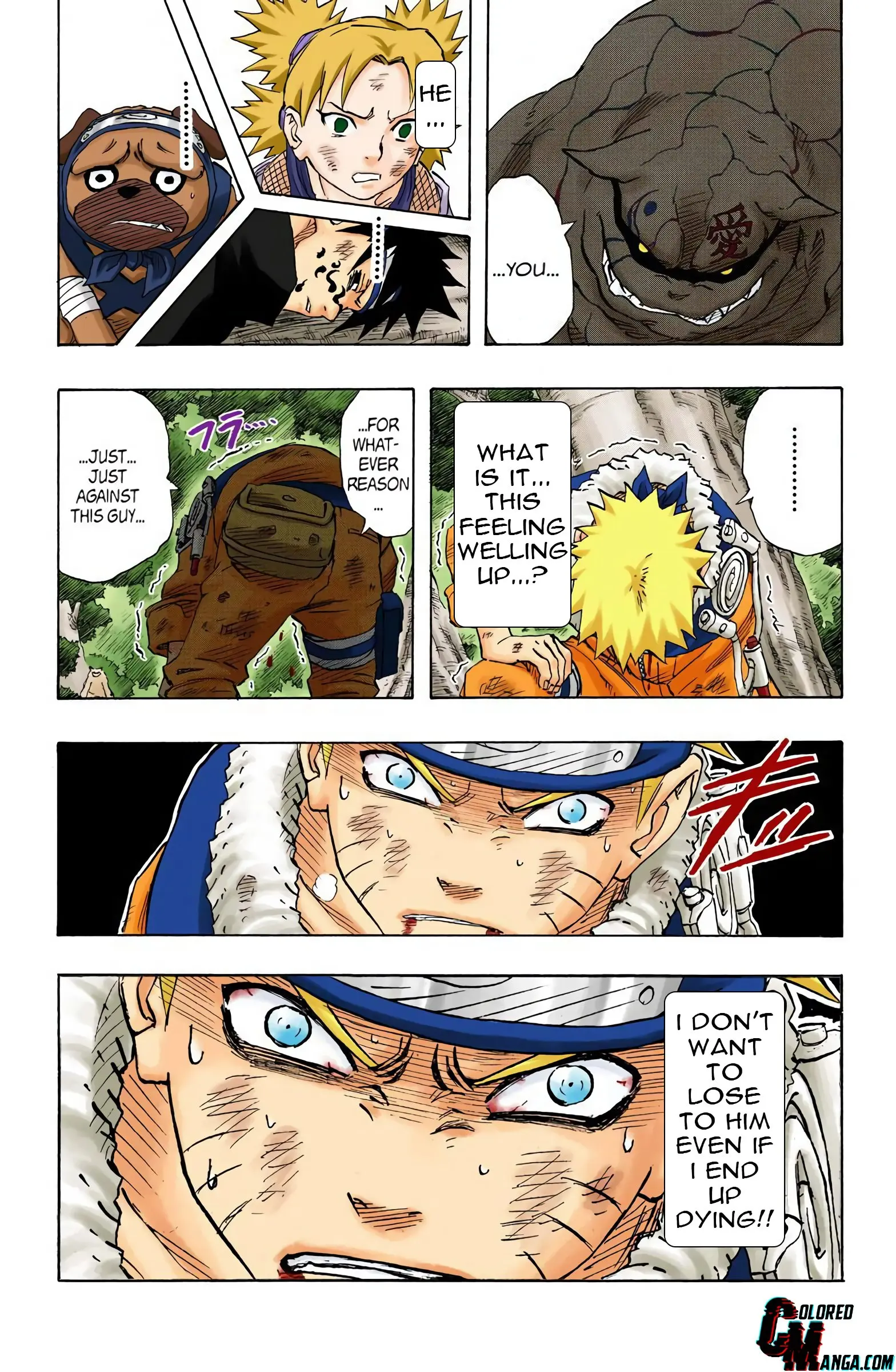 Naruto Colored Manga Online, chapter 132, page 19