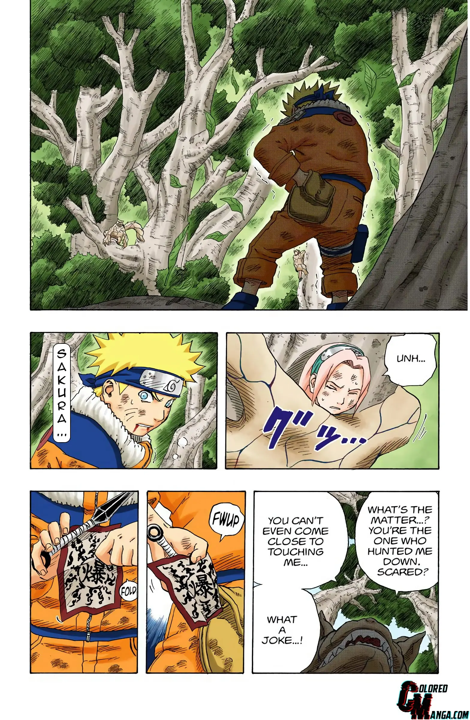 Naruto Colored Manga Online, chapter 133, page 2