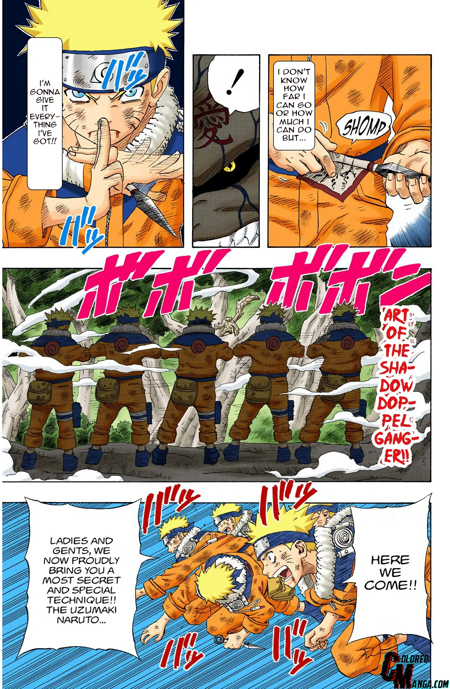 Naruto Colored Manga Online, chapter 133, page 3