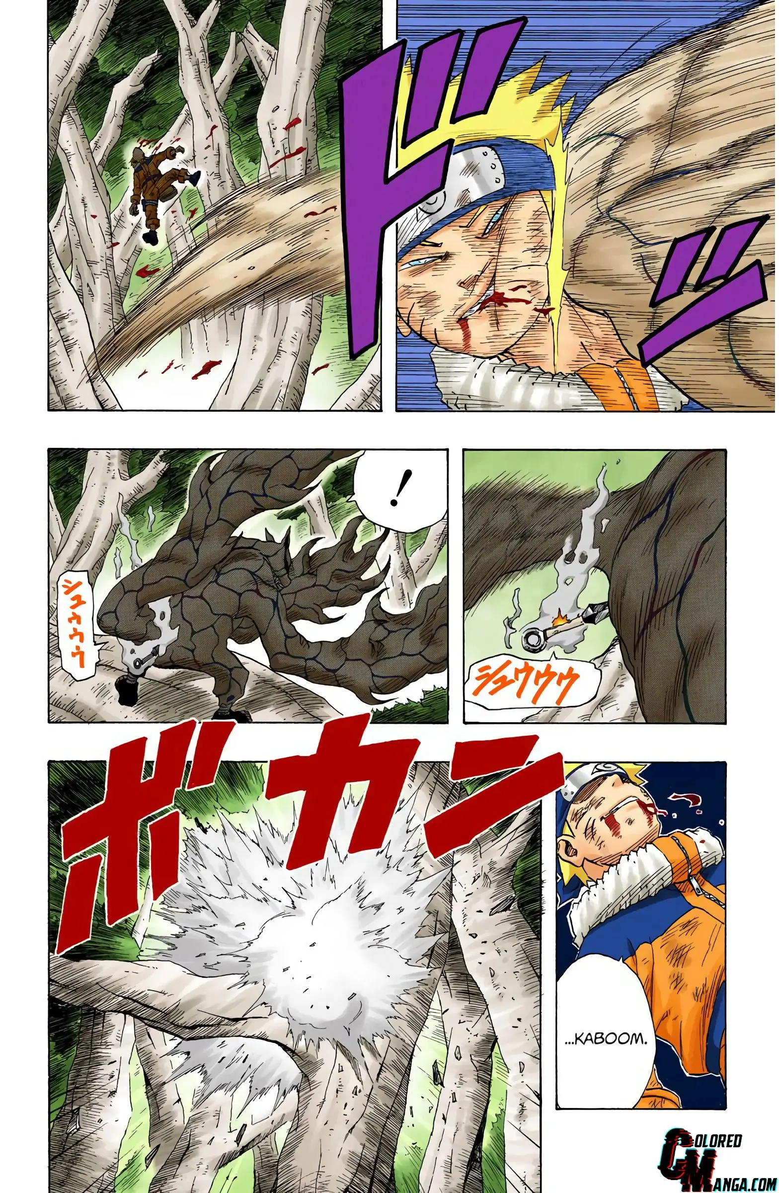 Naruto Colored Manga Online, chapter 133, page 8