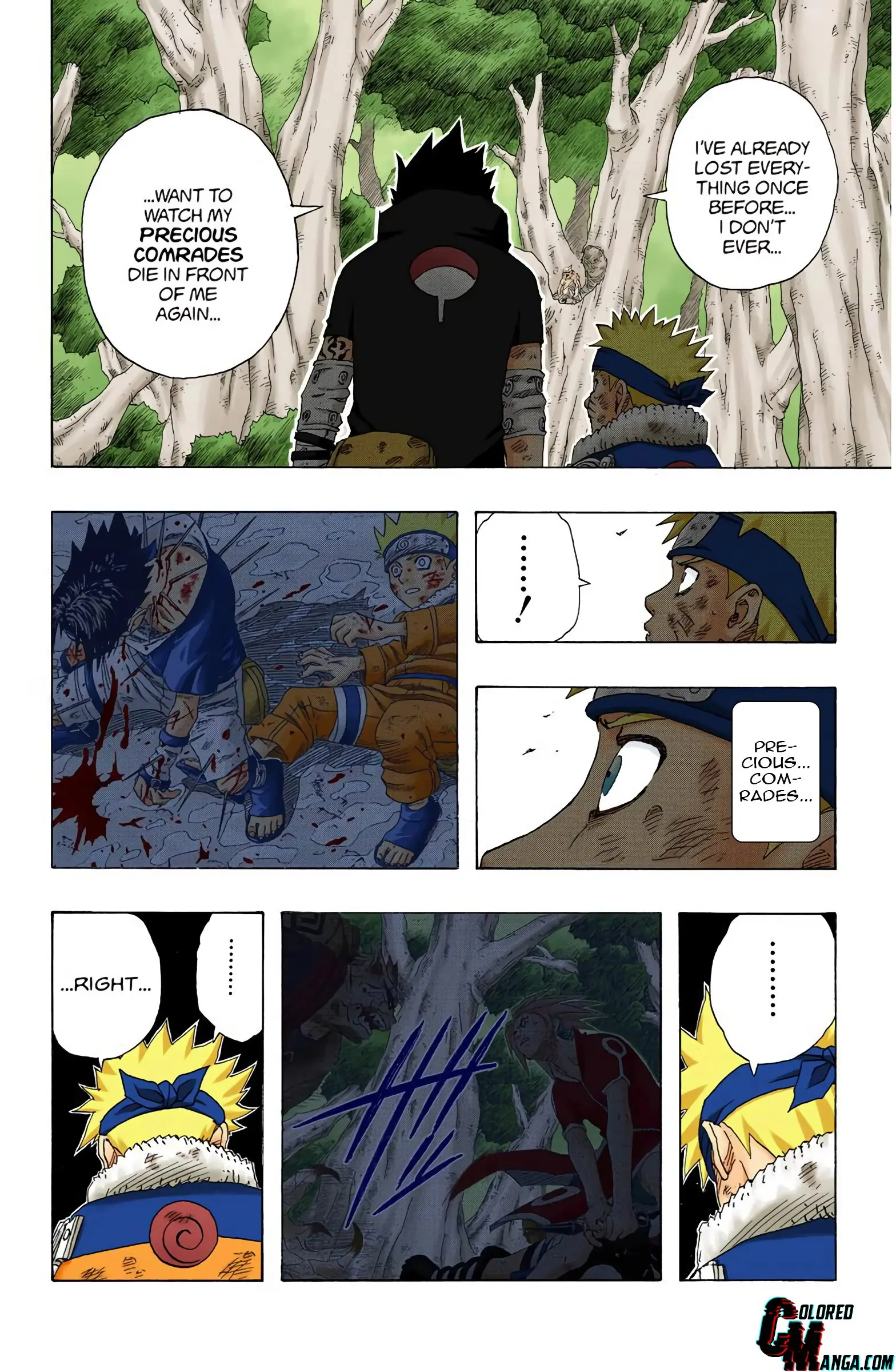Naruto Colored Manga Online, chapter 133, page 12