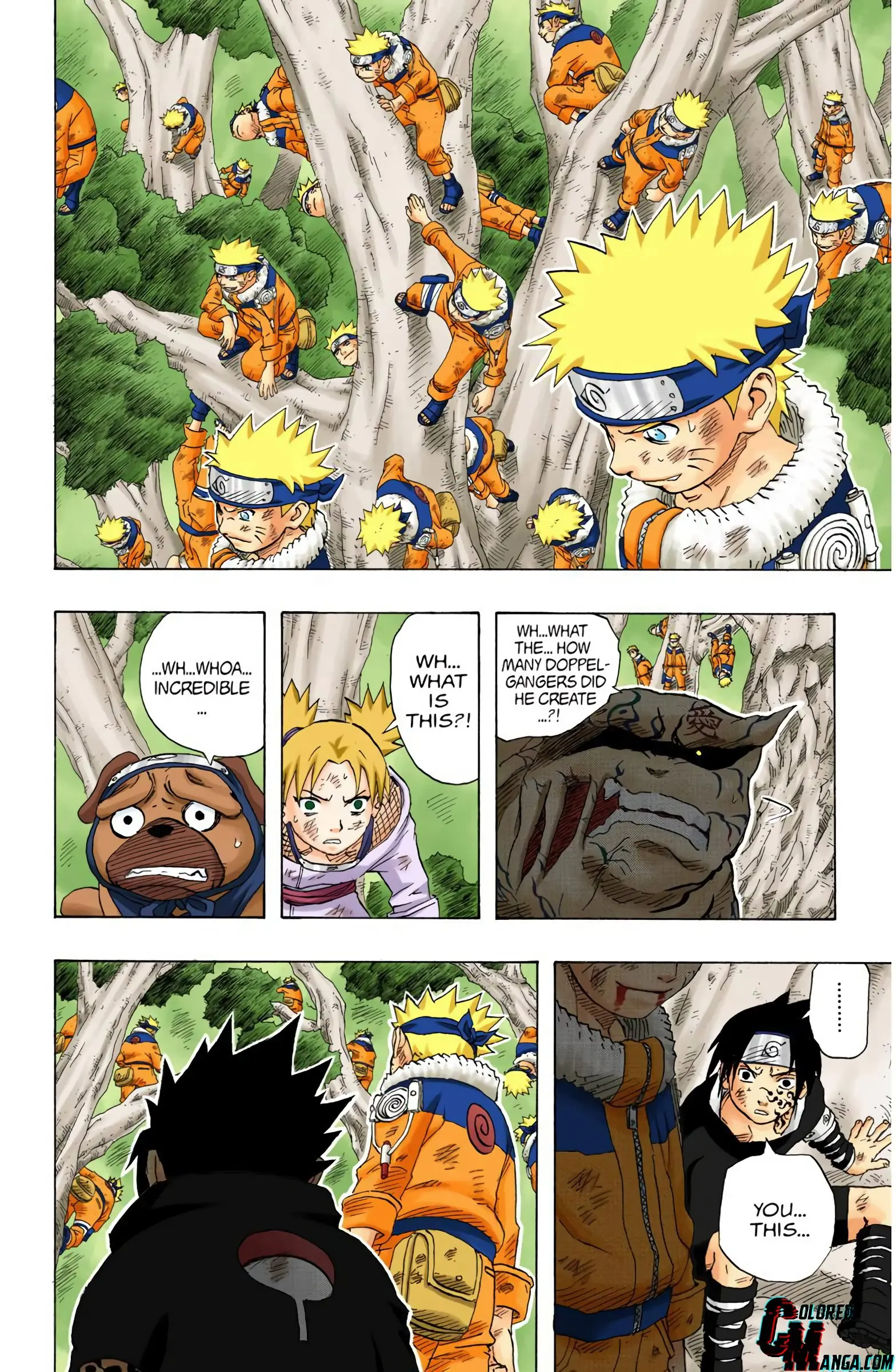 Naruto Colored Manga Online, chapter 134, page 2