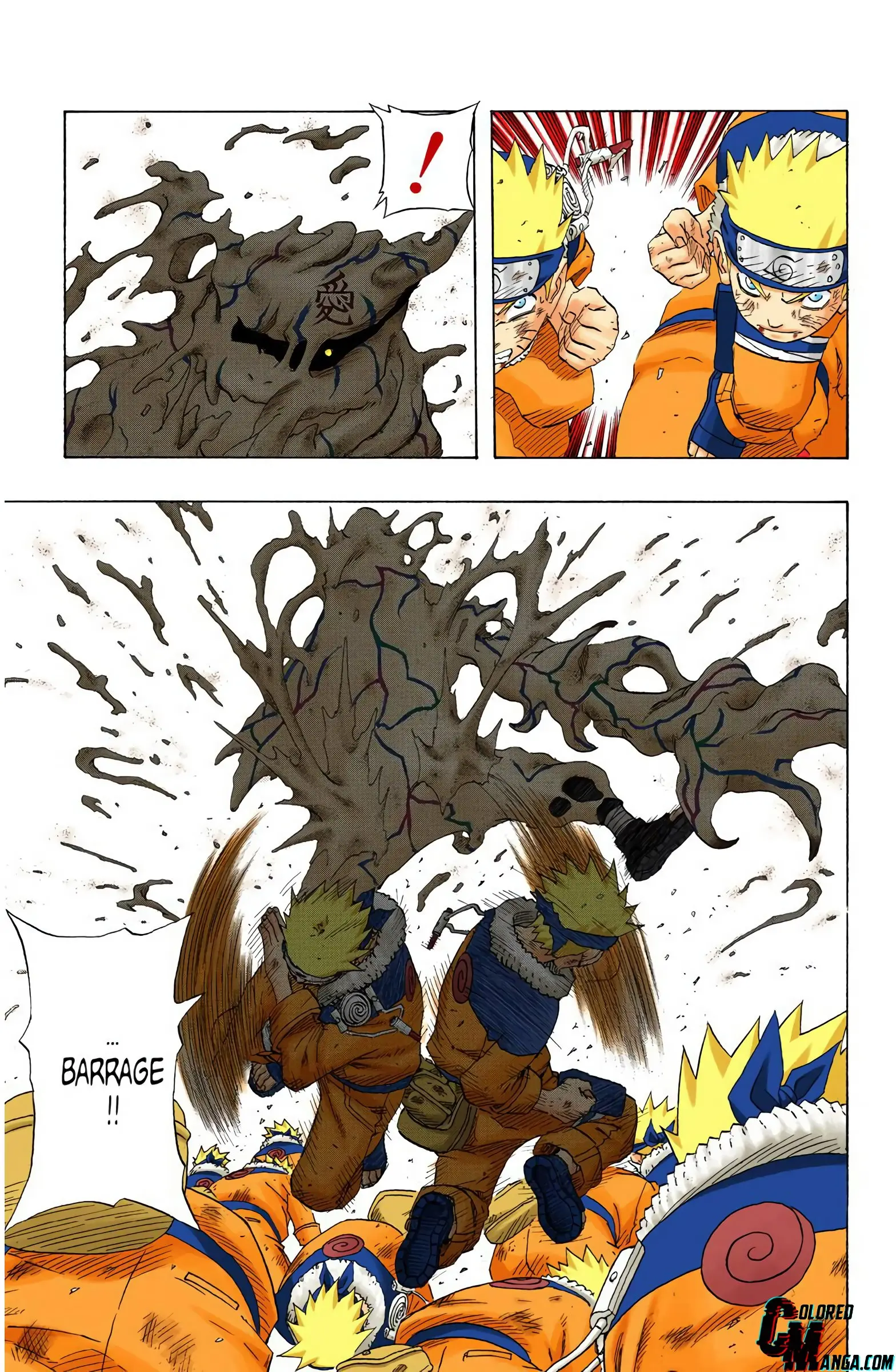 Naruto Colored Manga Online, chapter 134, page 7
