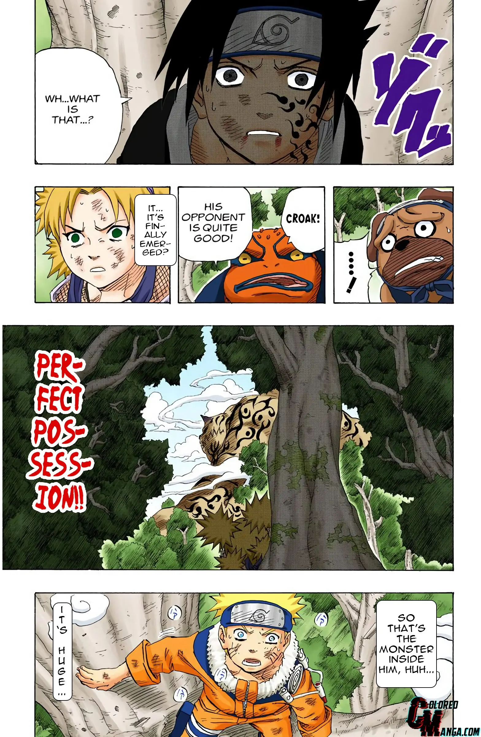 Naruto Colored Manga Online, chapter 134, page 11