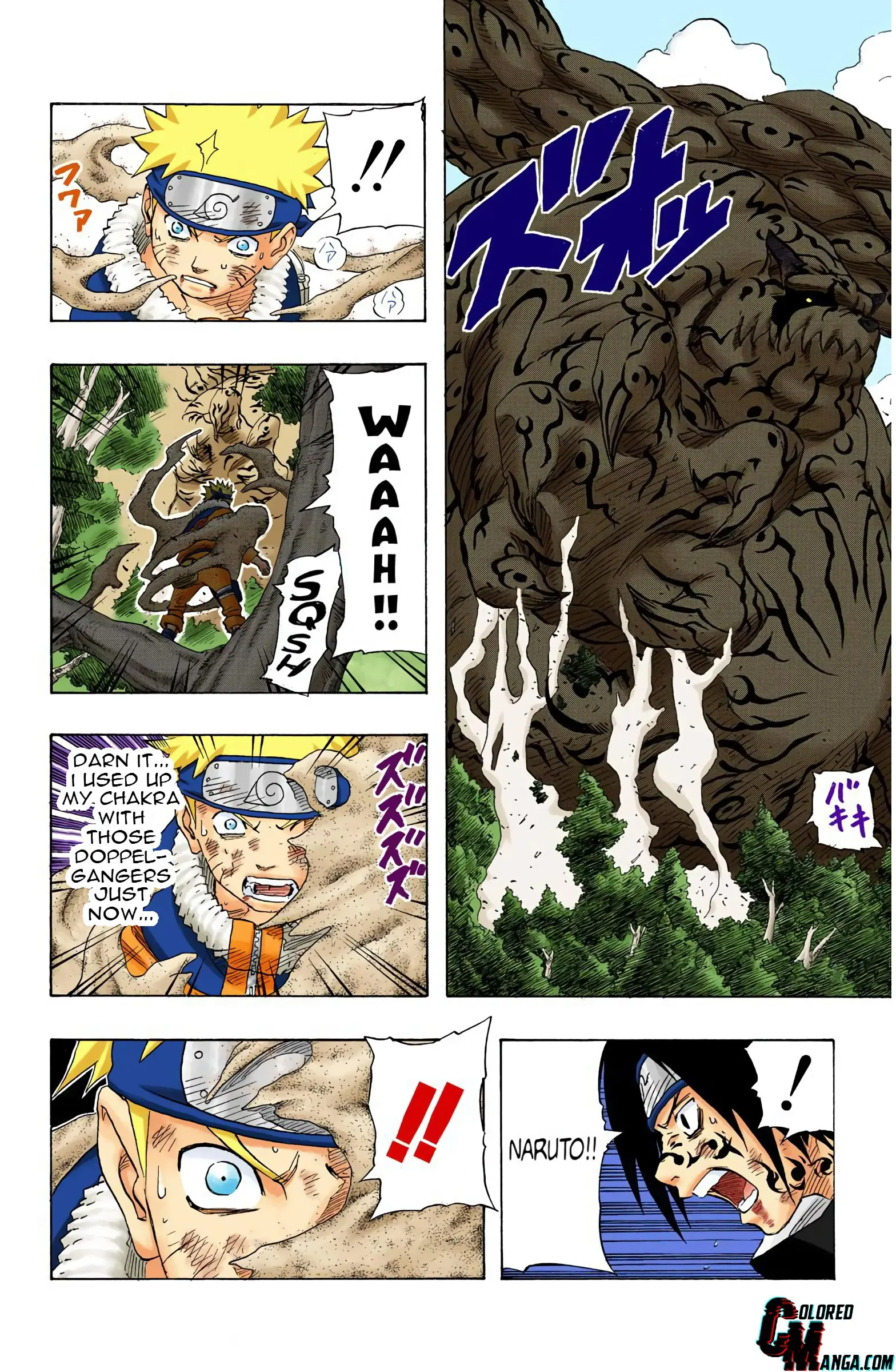 Naruto Colored Manga Online, chapter 134, page 12