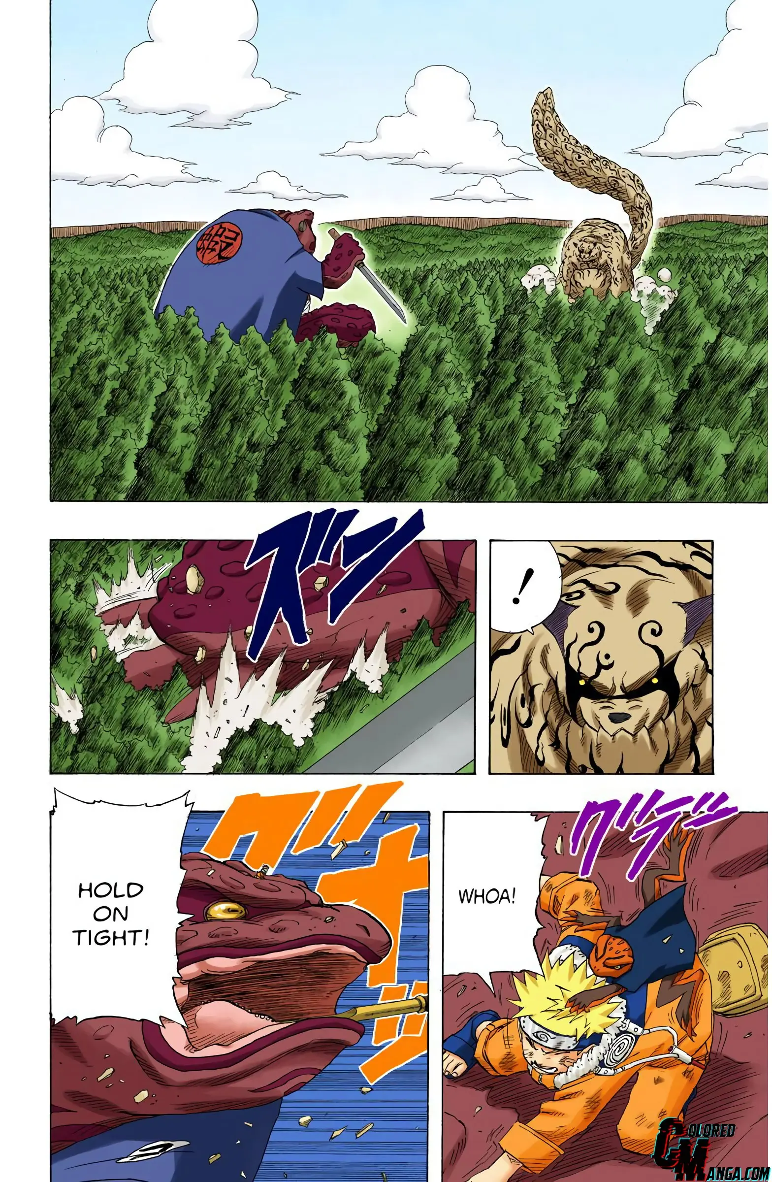 Naruto Colored Manga Online, chapter 135, page 2