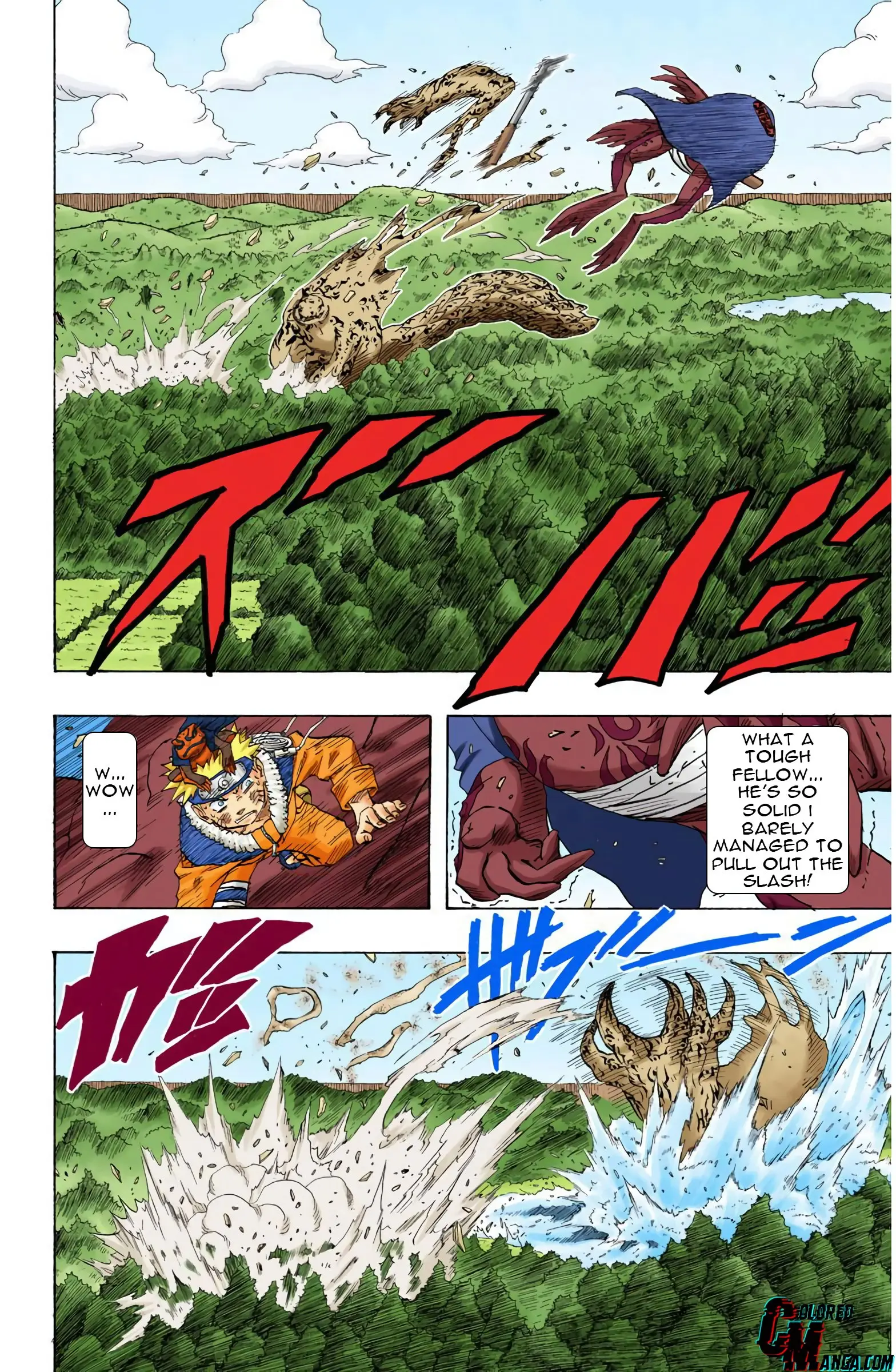 Naruto Colored Manga Online, chapter 135, page 4