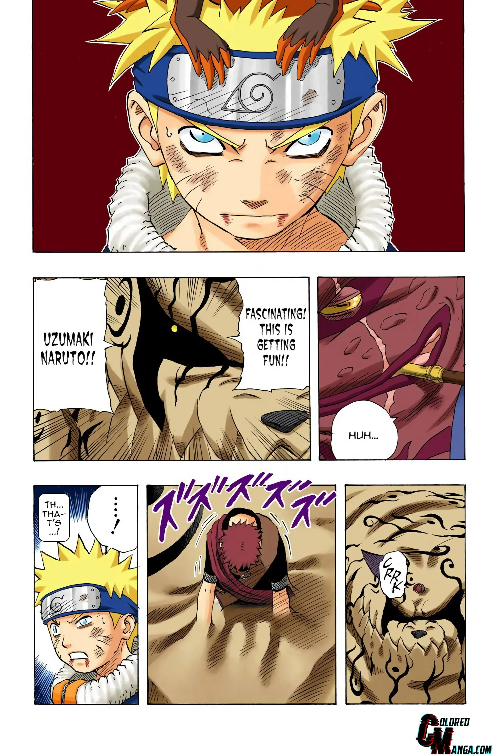 Naruto Colored Manga Online, chapter 135, page 7