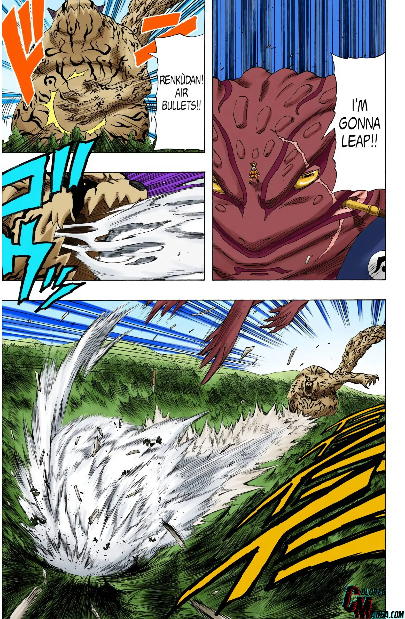Naruto Colored Manga Online, chapter 135, page 11