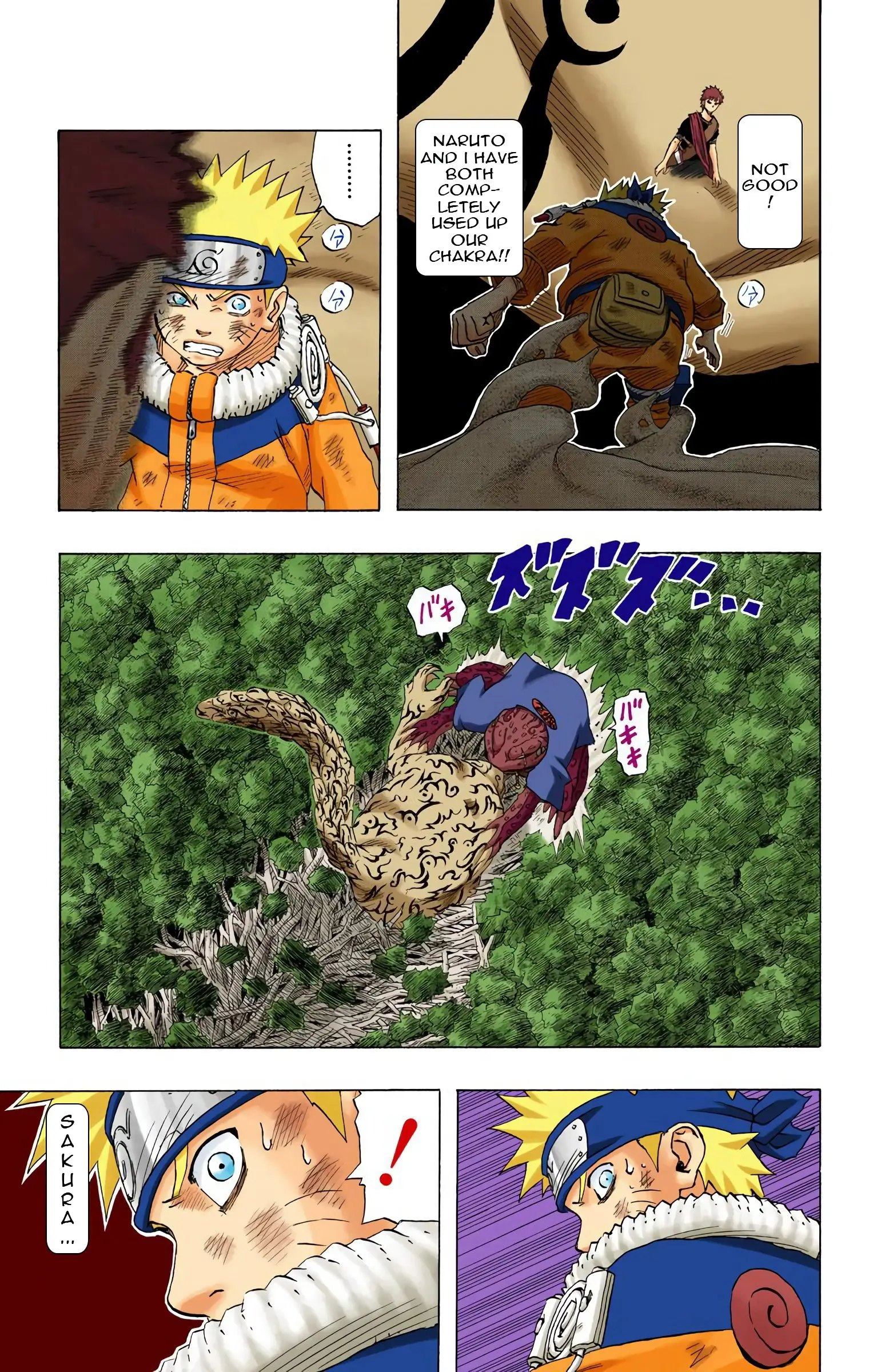 Naruto Colored Manga Online, chapter 136, page 12