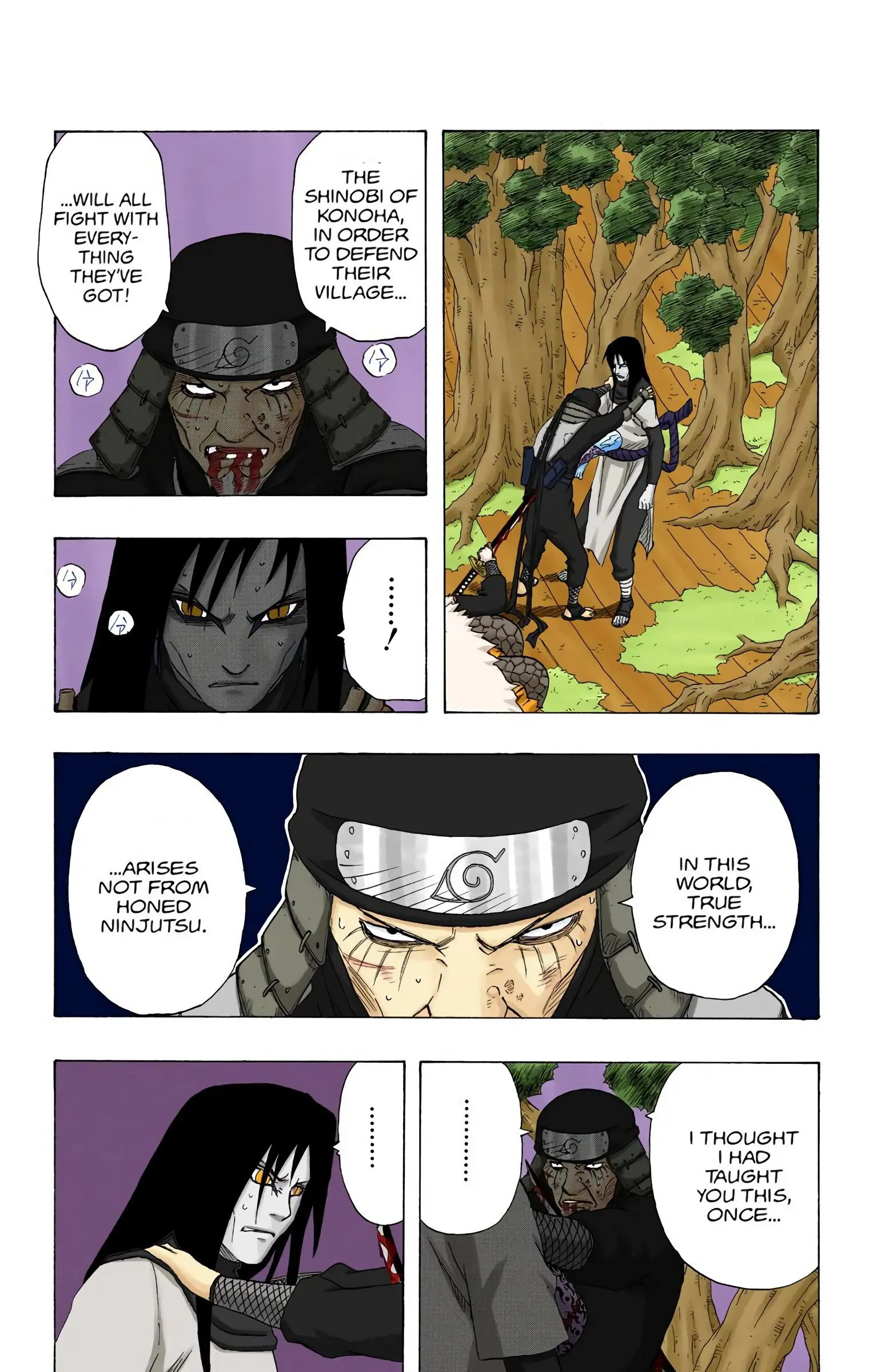 Naruto Colored Manga Online, chapter 137, page 13