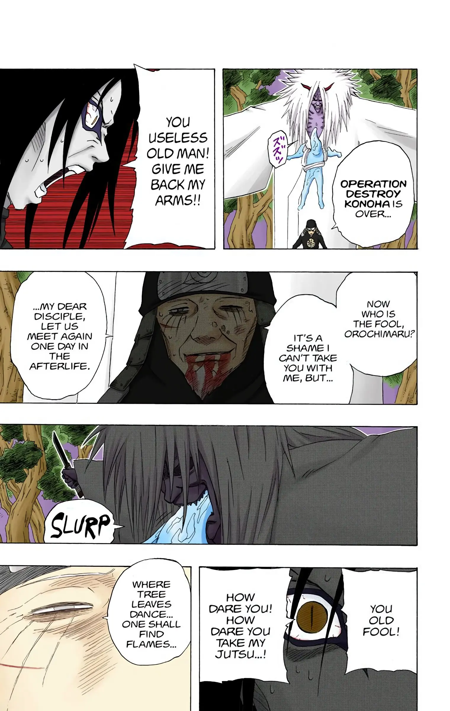 Naruto Colored Manga Online, chapter 137, page 17