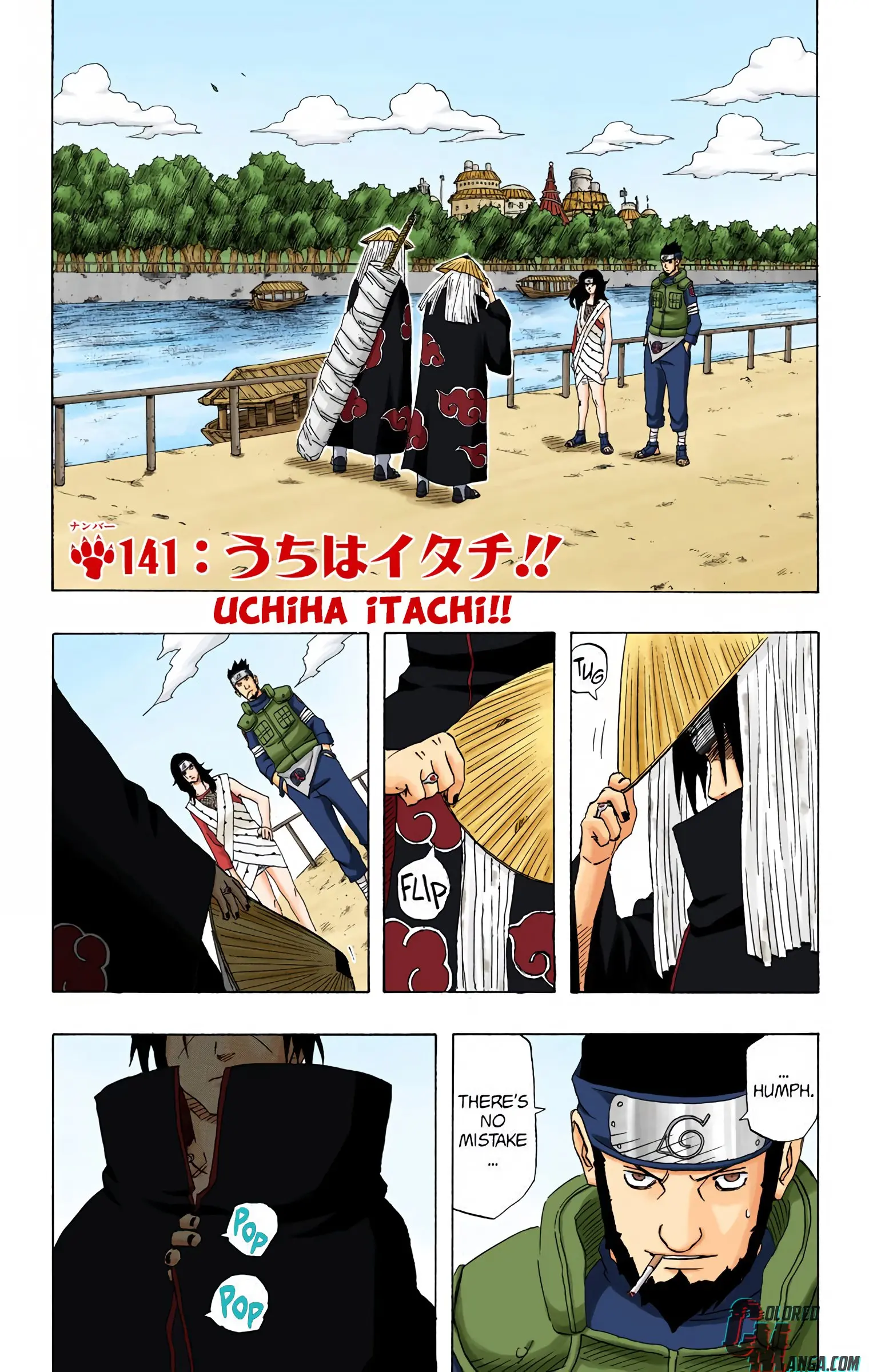 Naruto Colored Manga Online, chapter 141, page 1