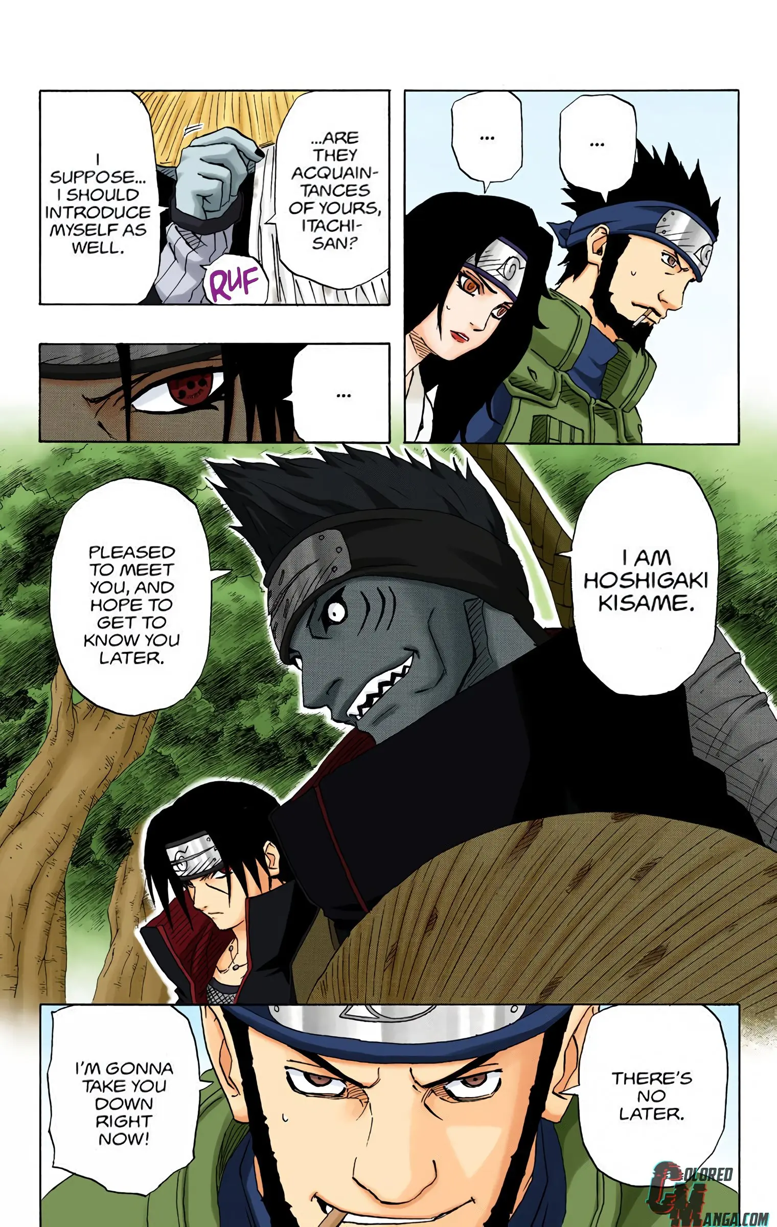 Naruto Colored Manga Online, chapter 141, page 3