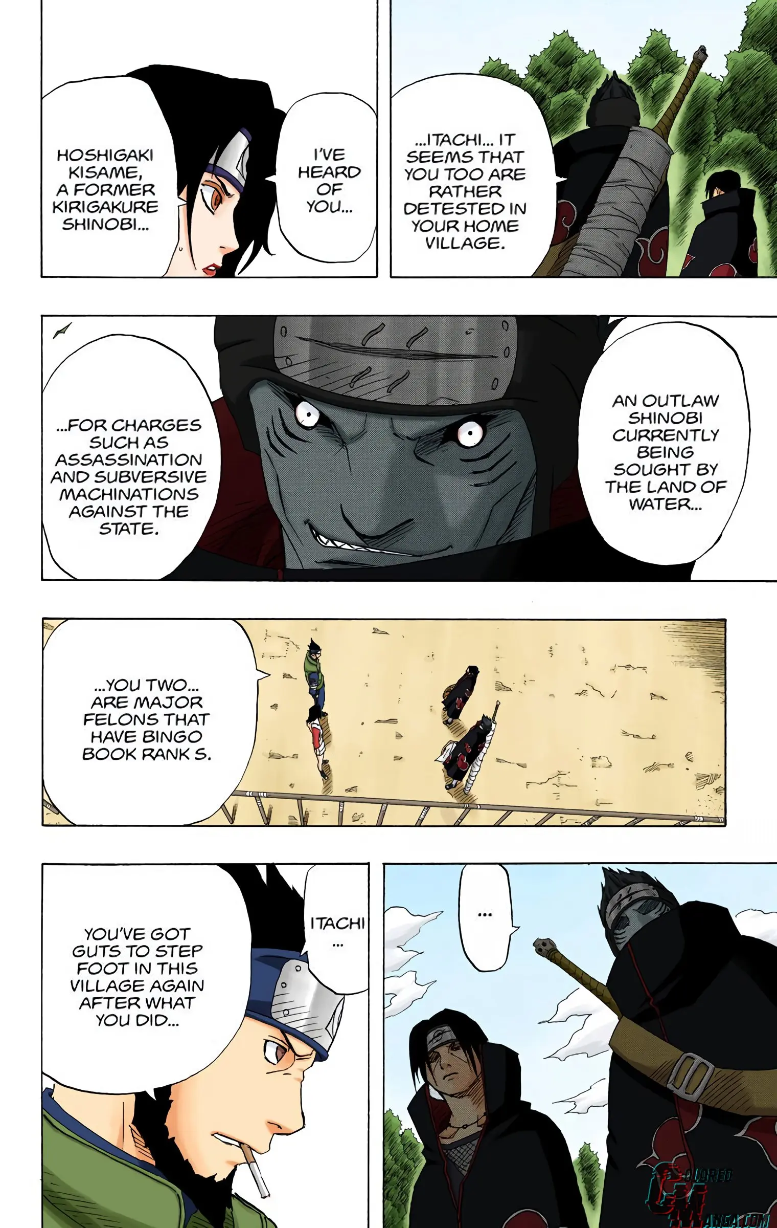 Naruto Colored Manga Online, chapter 141, page 4