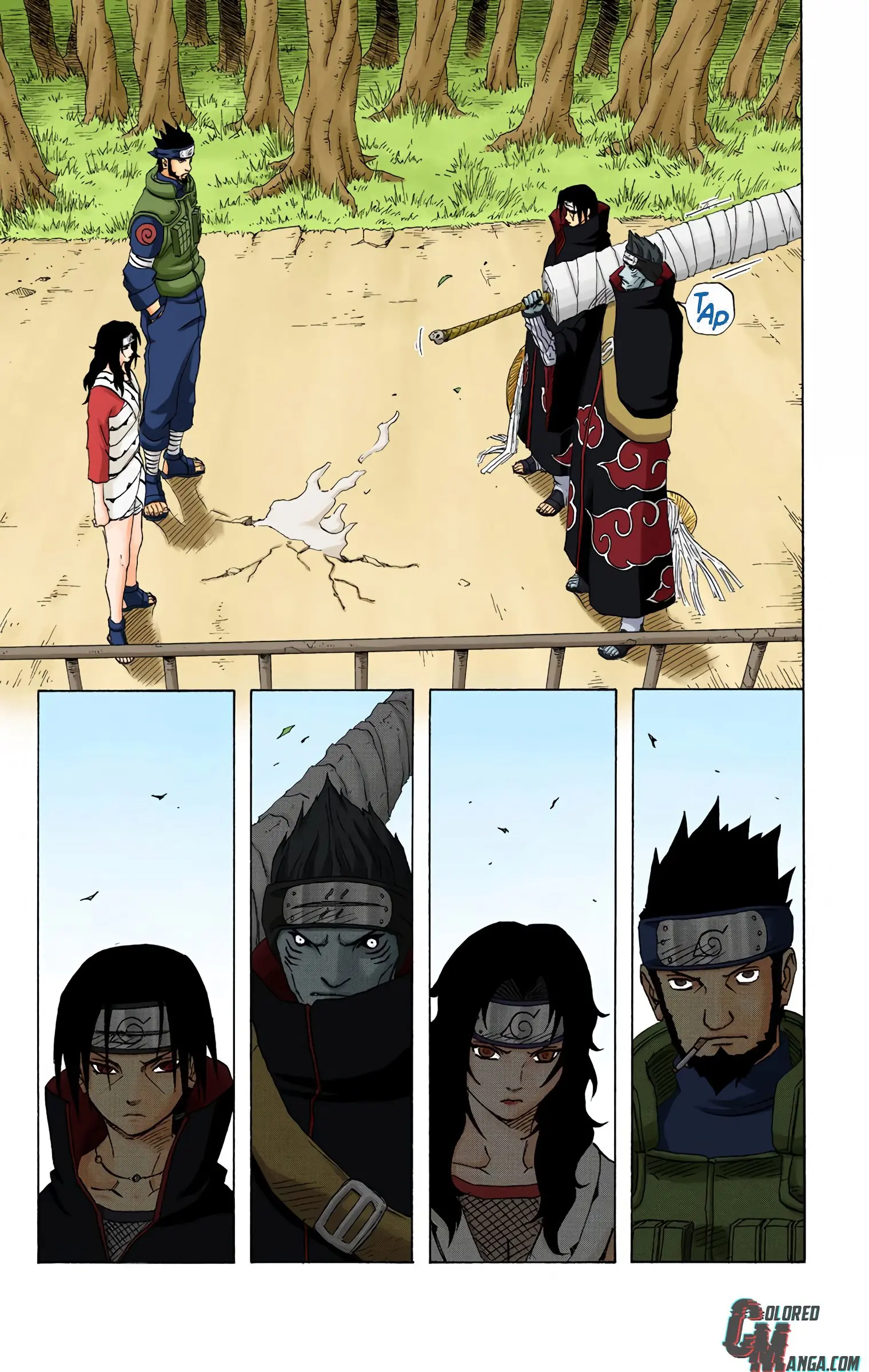 Naruto Colored Manga Online, chapter 141, page 7