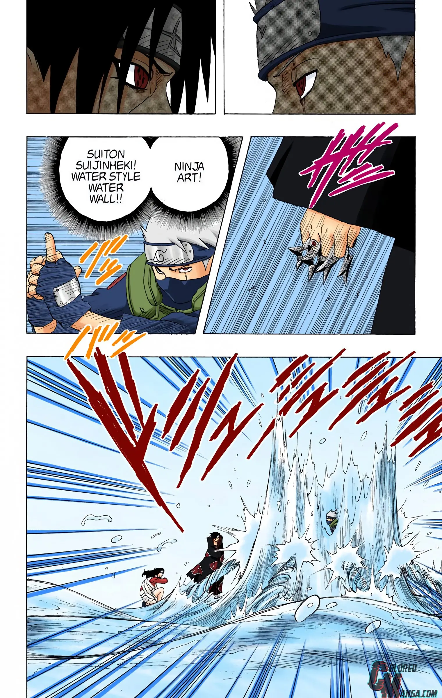 Naruto Colored Manga Online, chapter 142, page 8