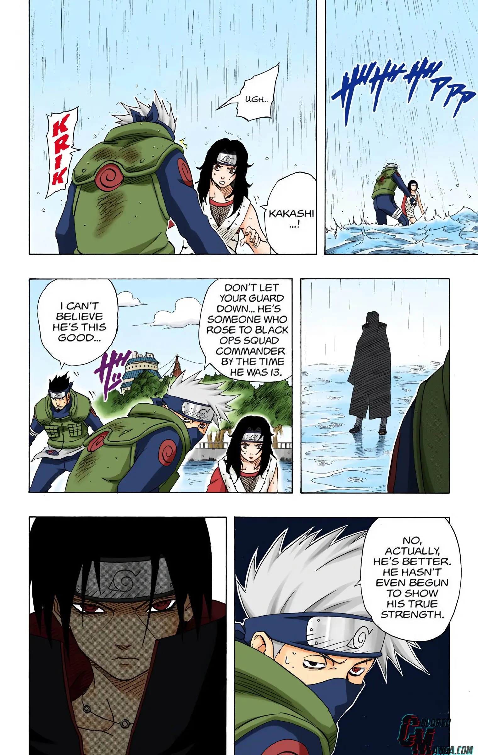 Naruto Colored Manga Online, chapter 142, page 12