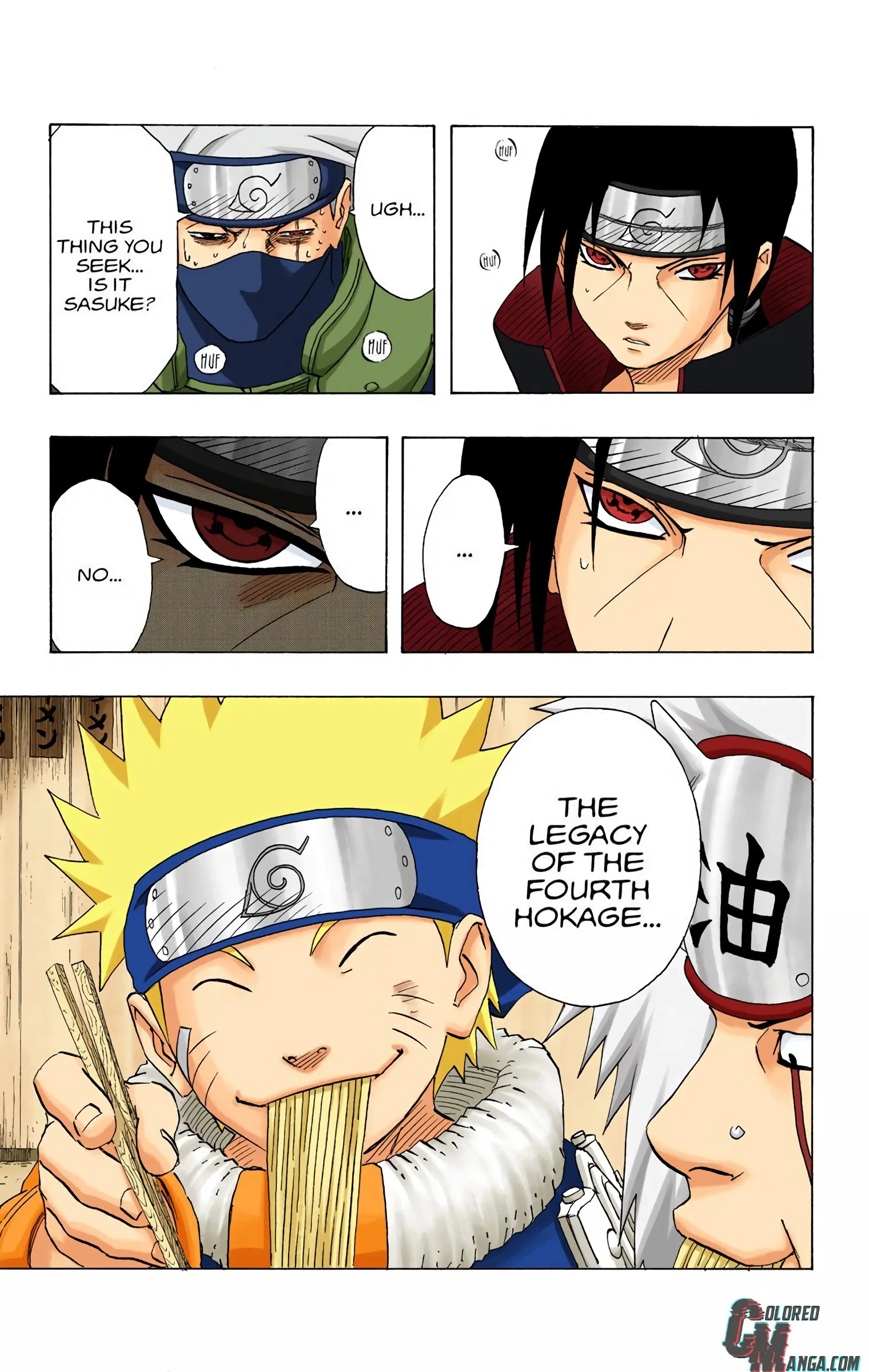 Naruto Colored Manga Online, chapter 142, page 18