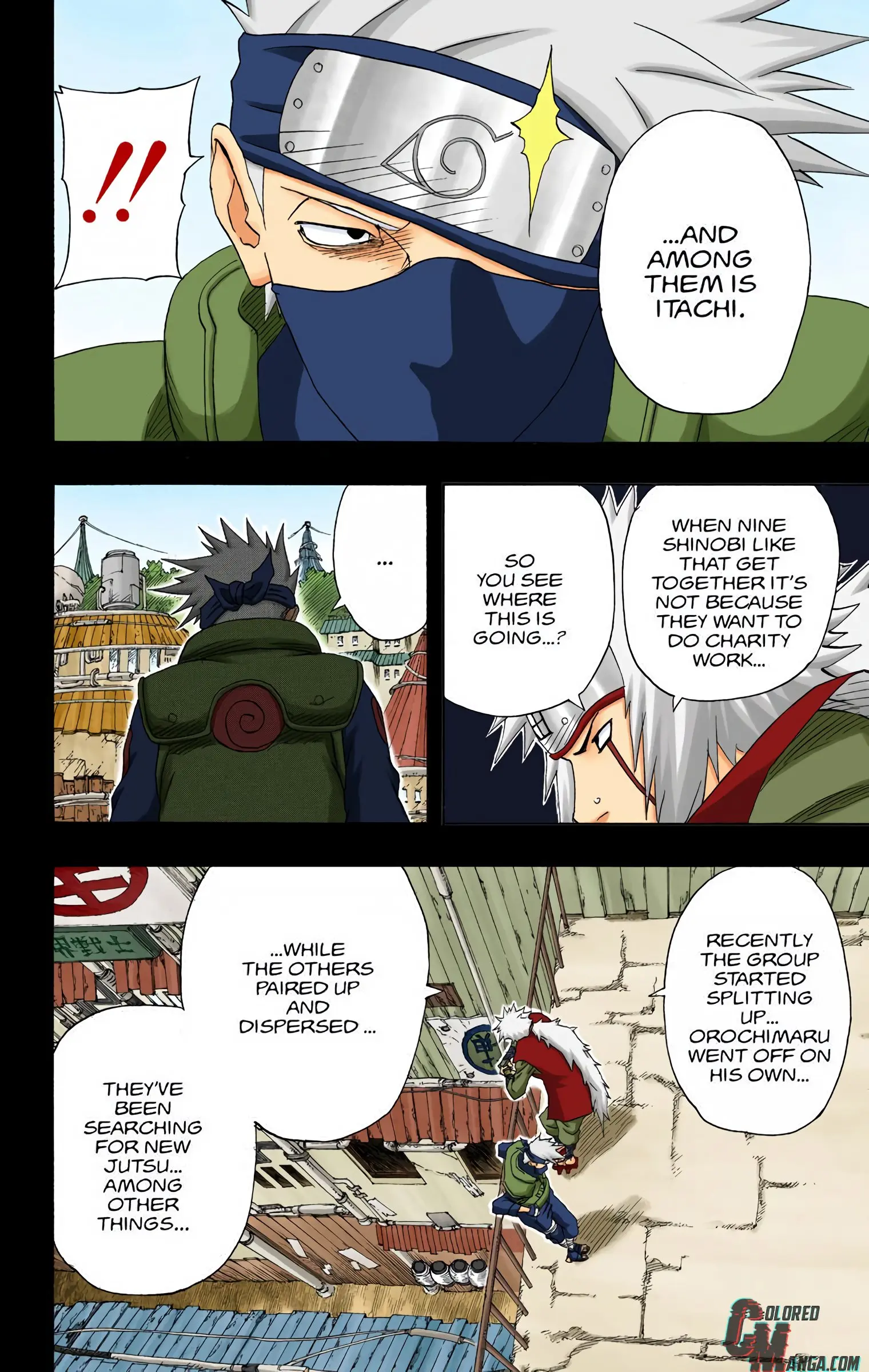 Naruto Colored Manga Online, chapter 143, page 6