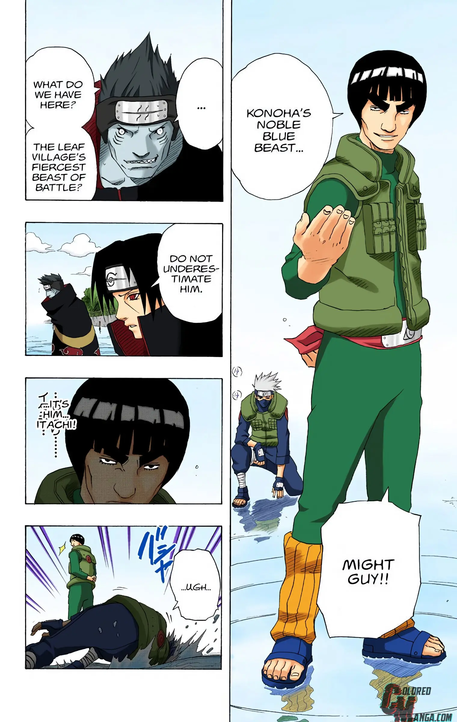 Naruto Colored Manga Online, chapter 143, page 11