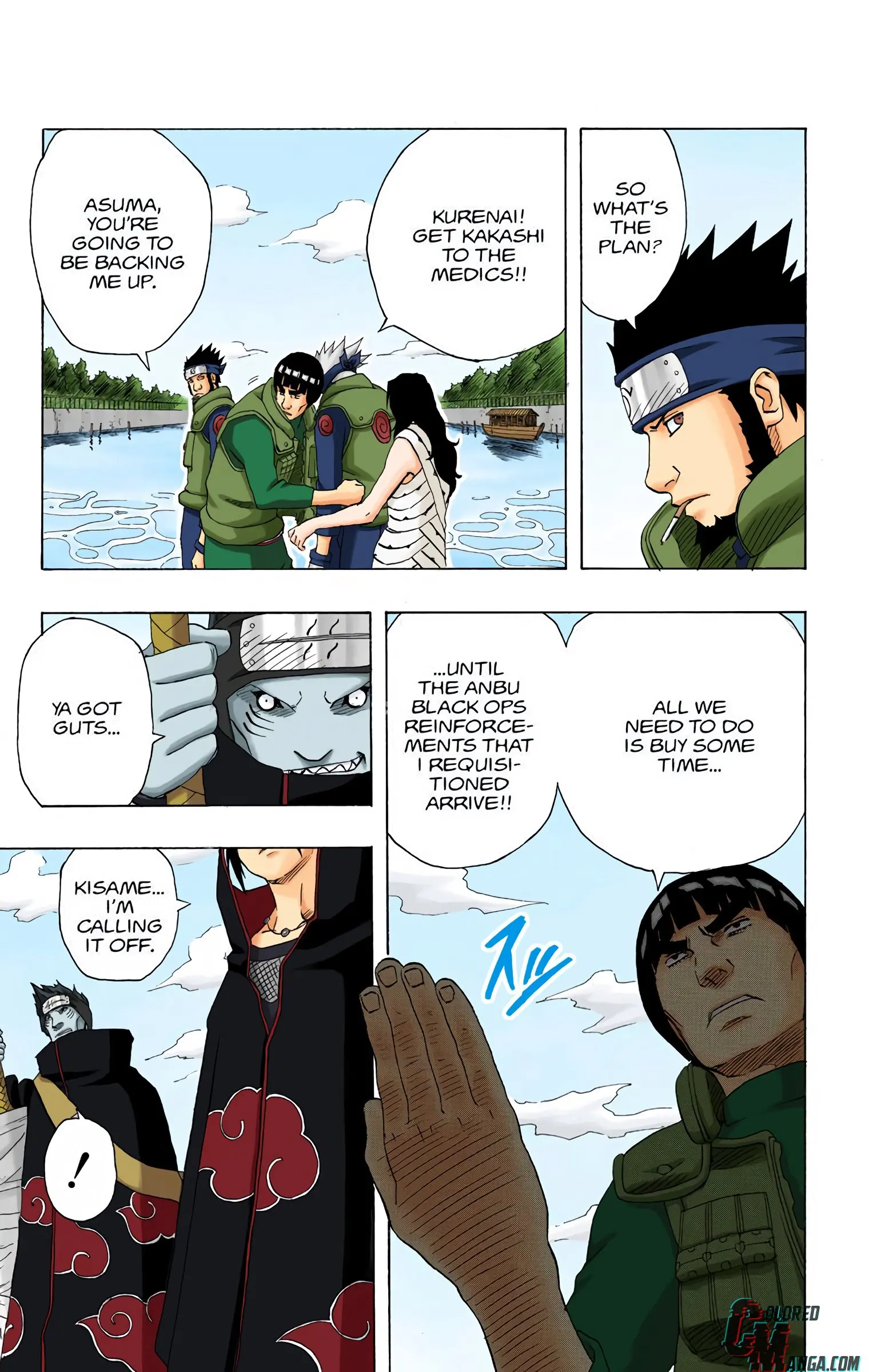 Naruto Colored Manga Online, chapter 143, page 14