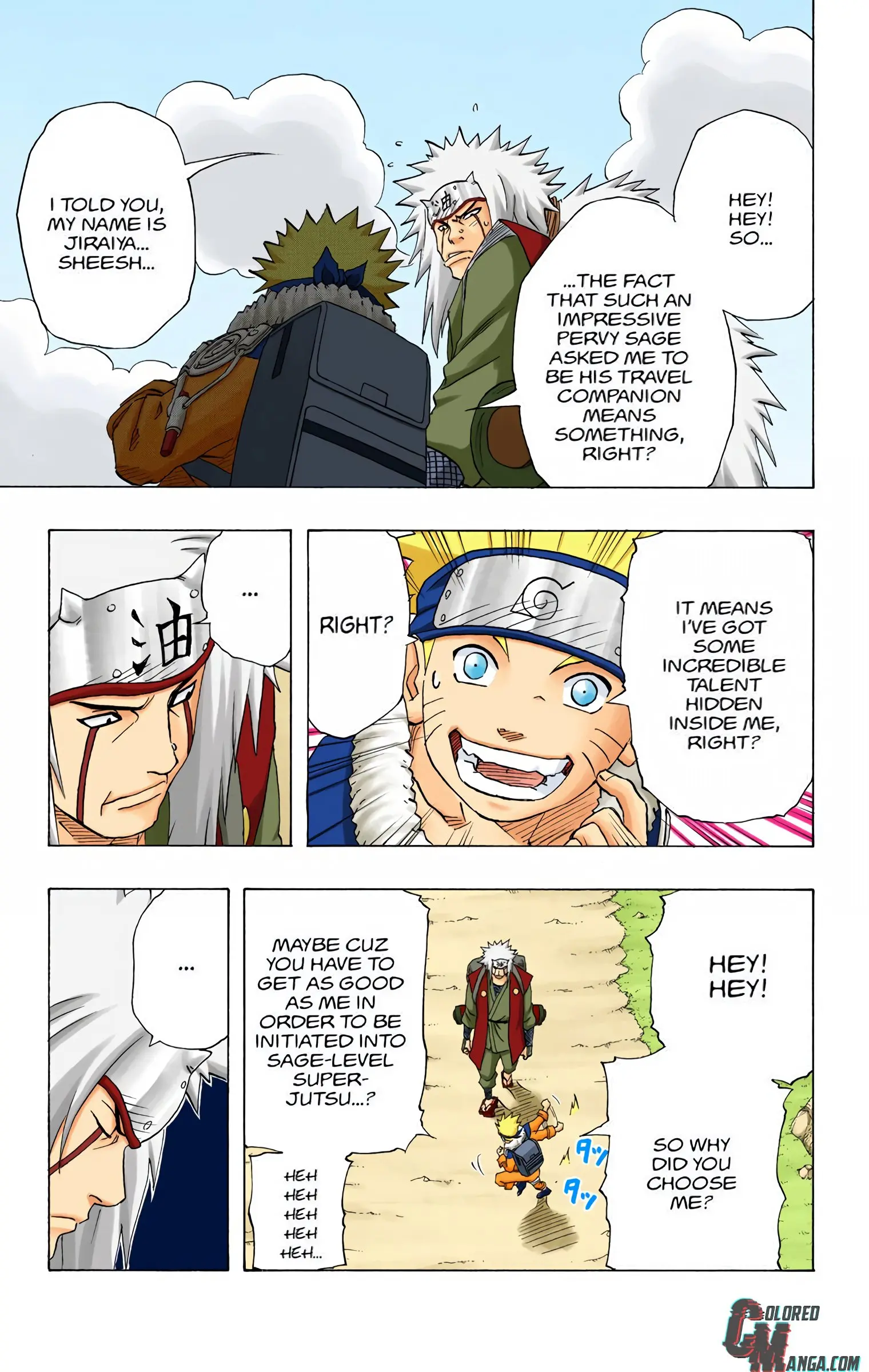 Naruto Colored Manga Online, chapter 144, page 3