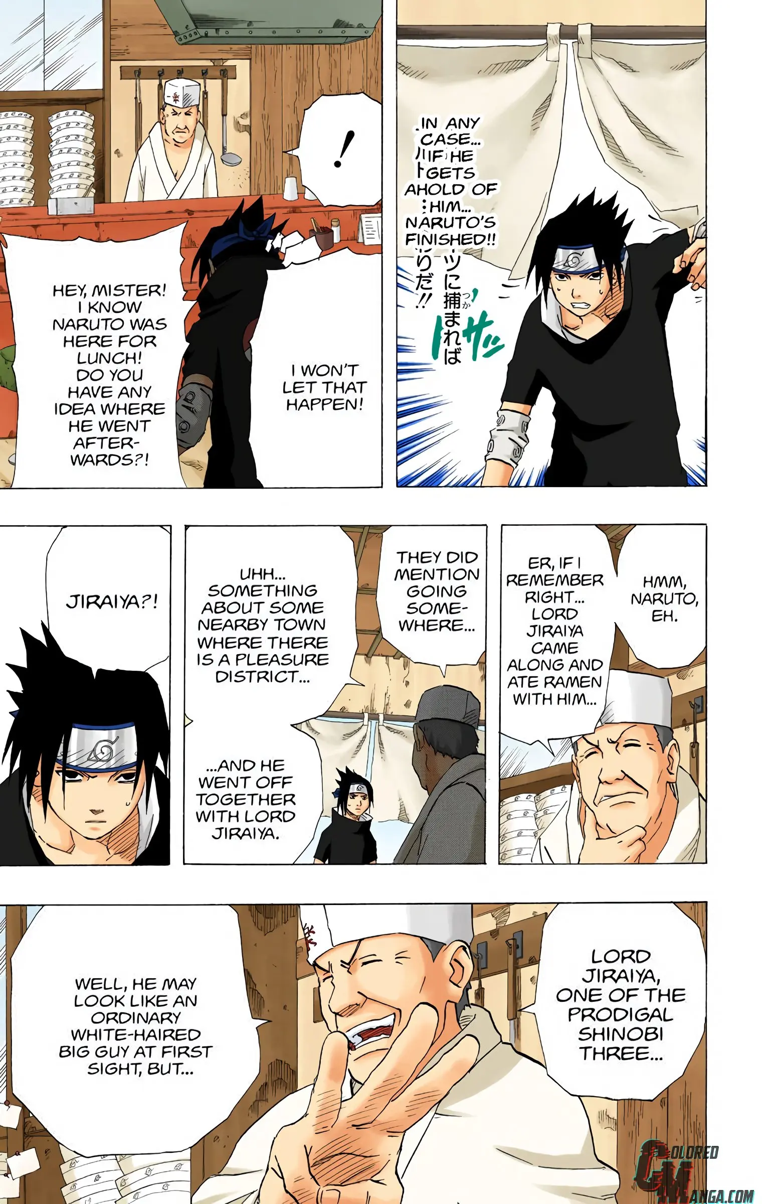 Naruto Colored Manga Online, chapter 144, page 13