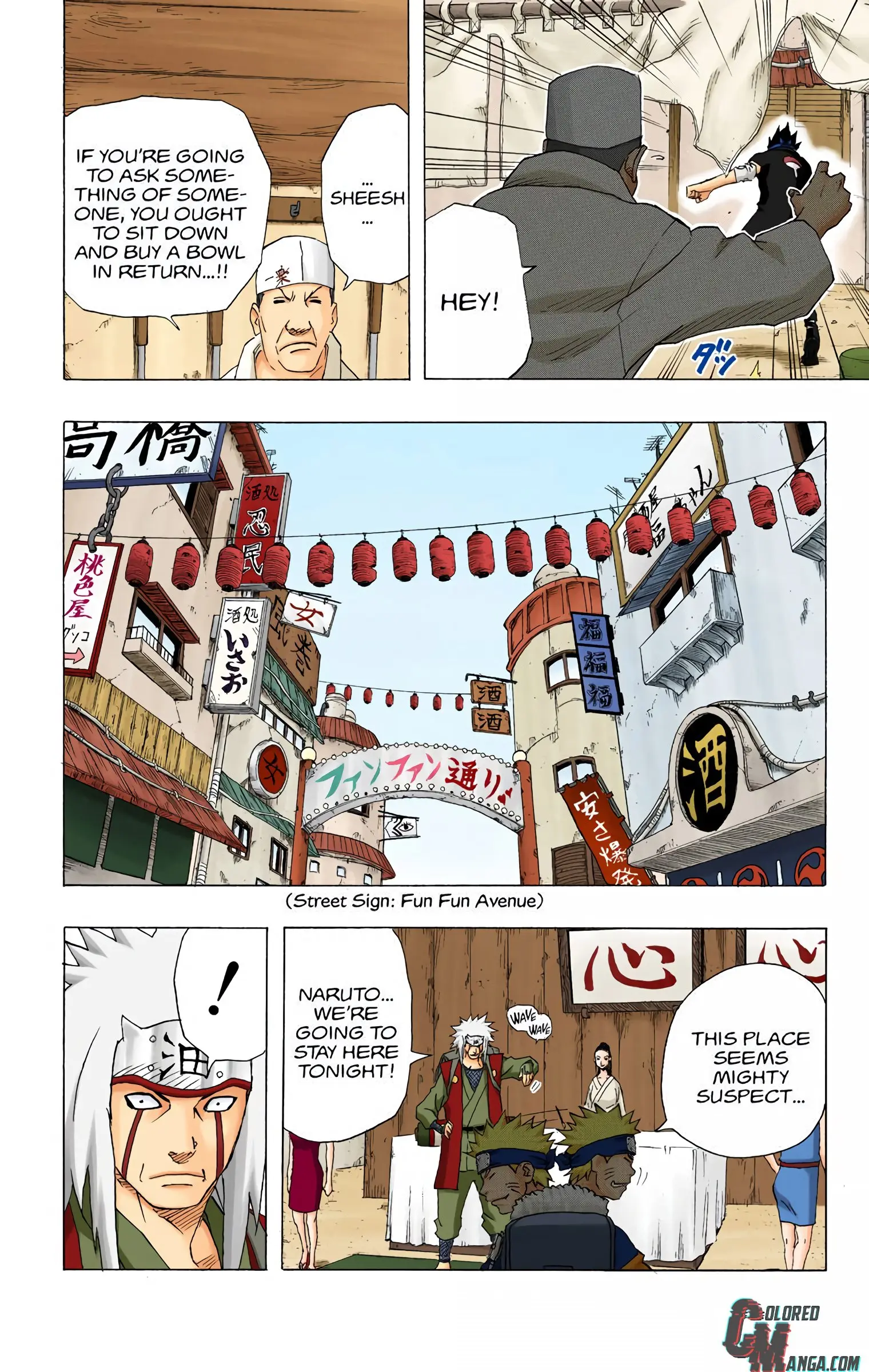 Naruto Colored Manga Online, chapter 144, page 14