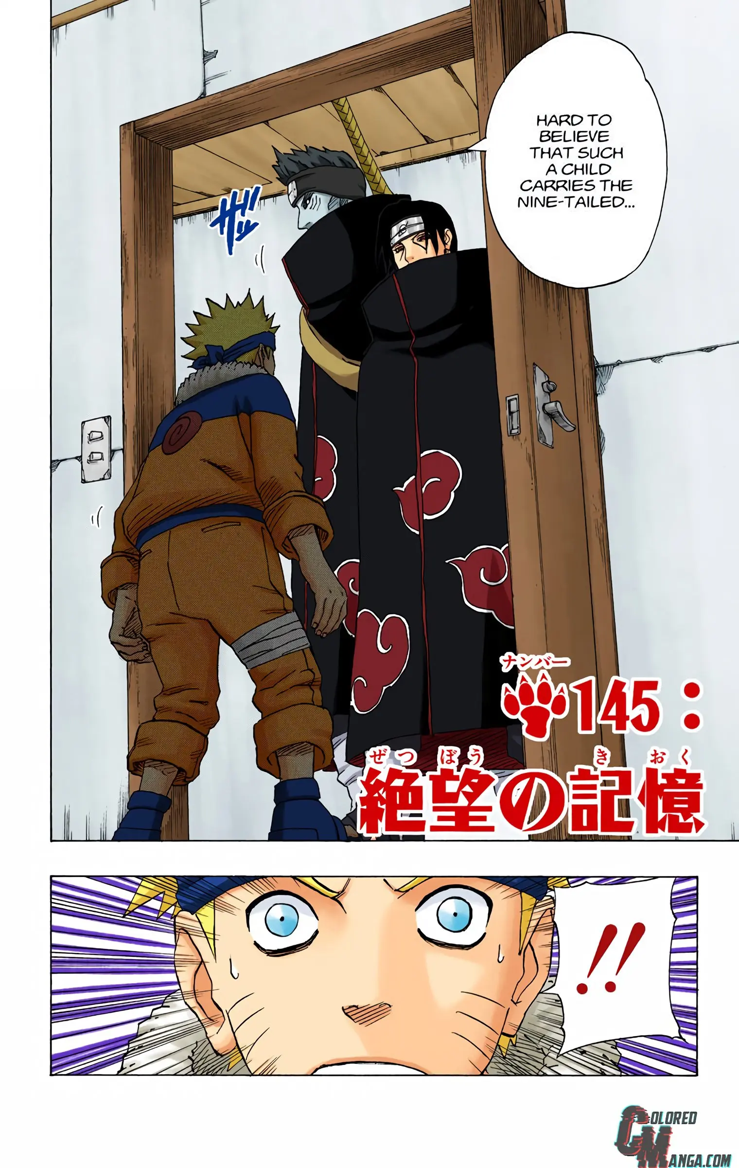 Naruto Colored Manga Online, chapter 145, page 8