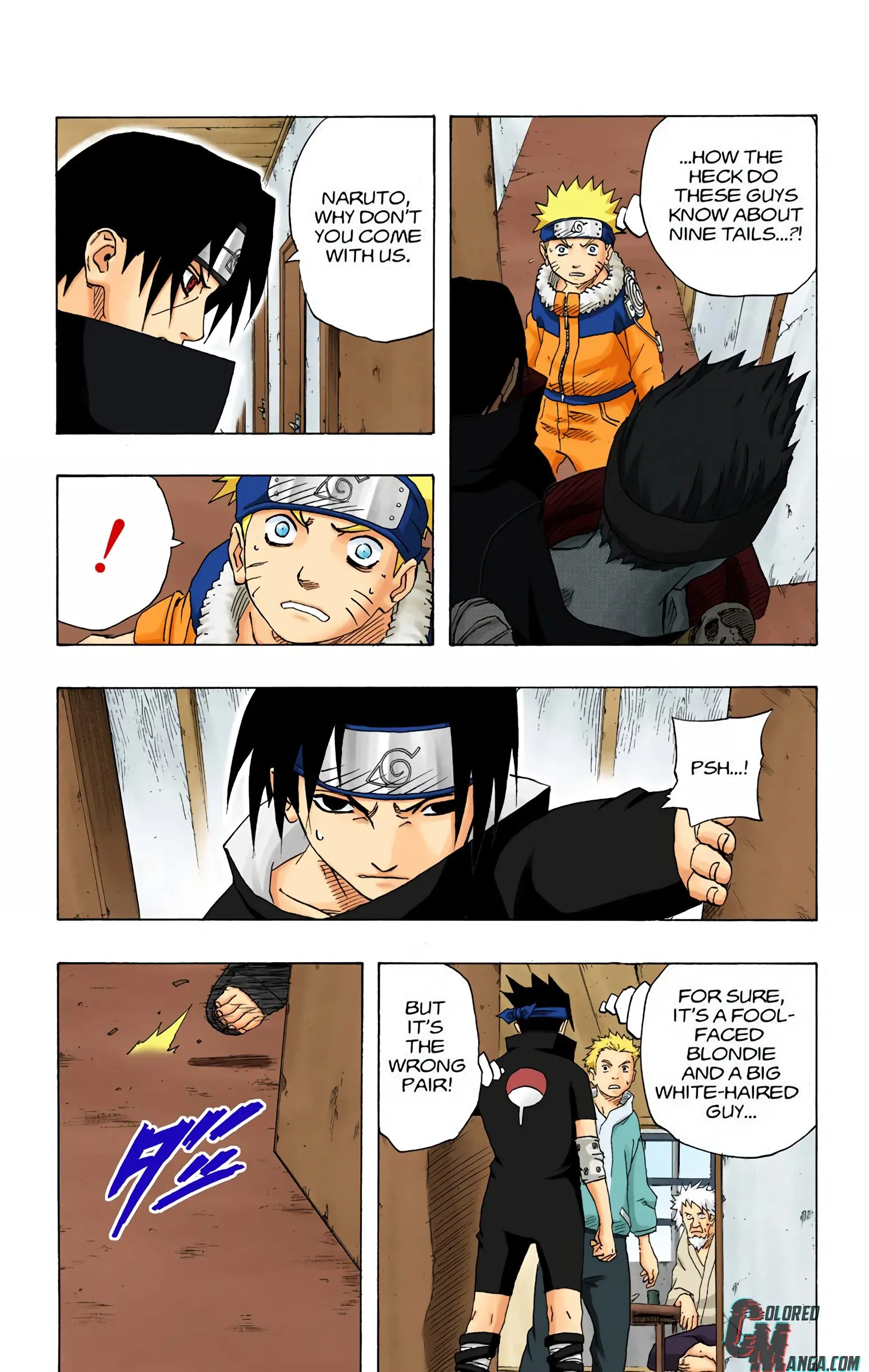 Naruto Colored Manga Online, chapter 145, page 9